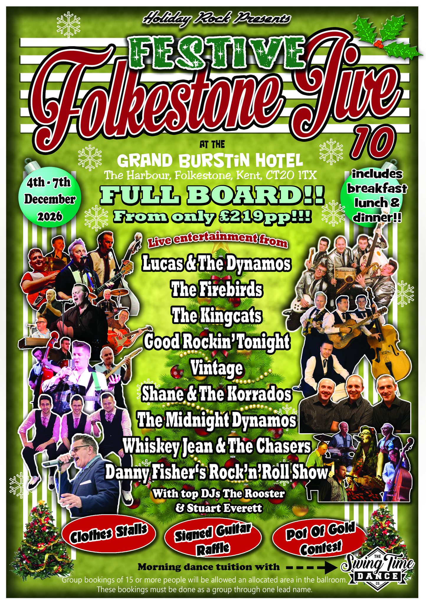 Festive Folkestone Jive No.10 — FRI 4 – MON 7 DEC
