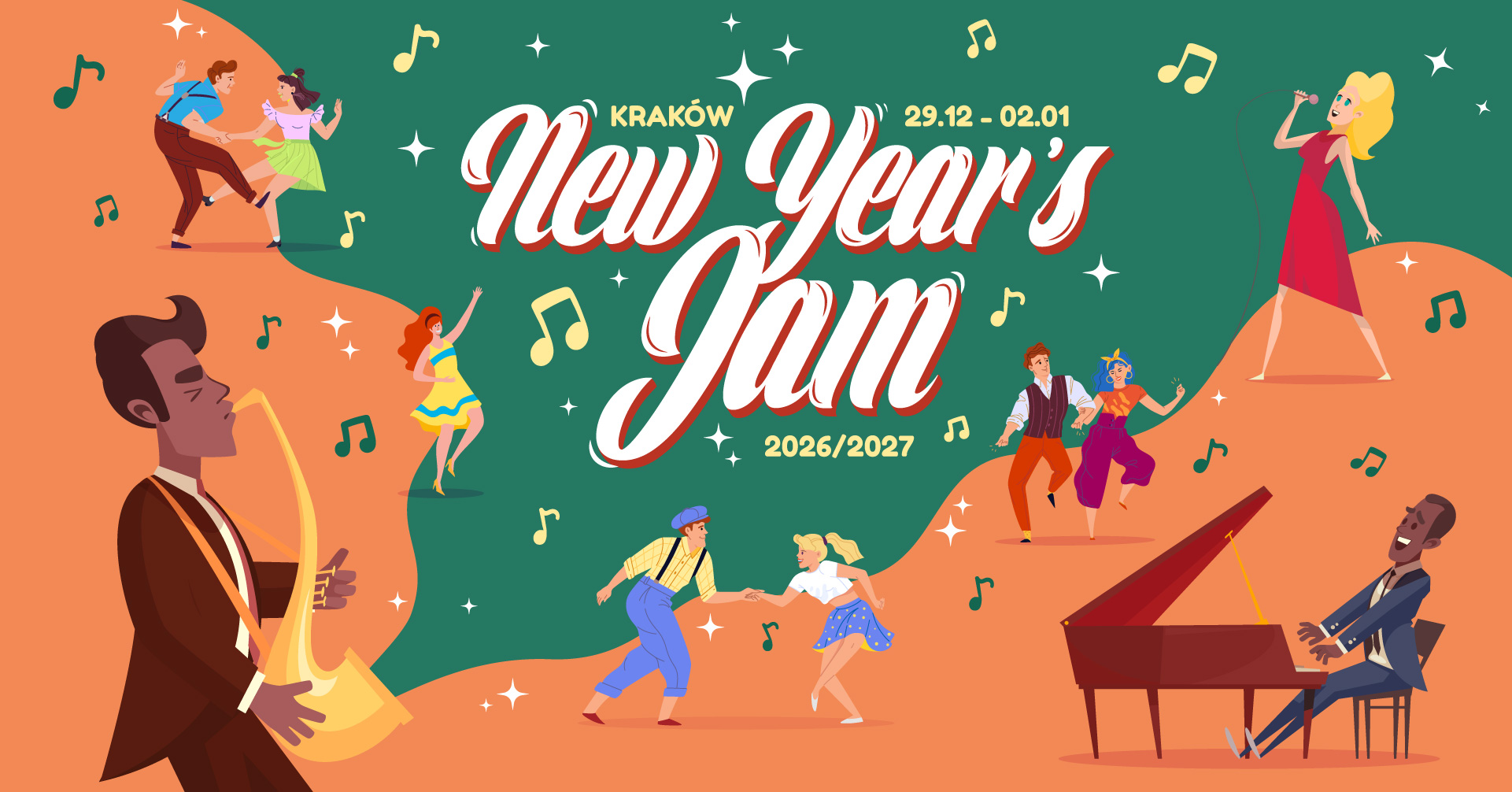 New Year's Jam 2026/2027 — TUE 29 DEC – SAT 2 JAN 2027