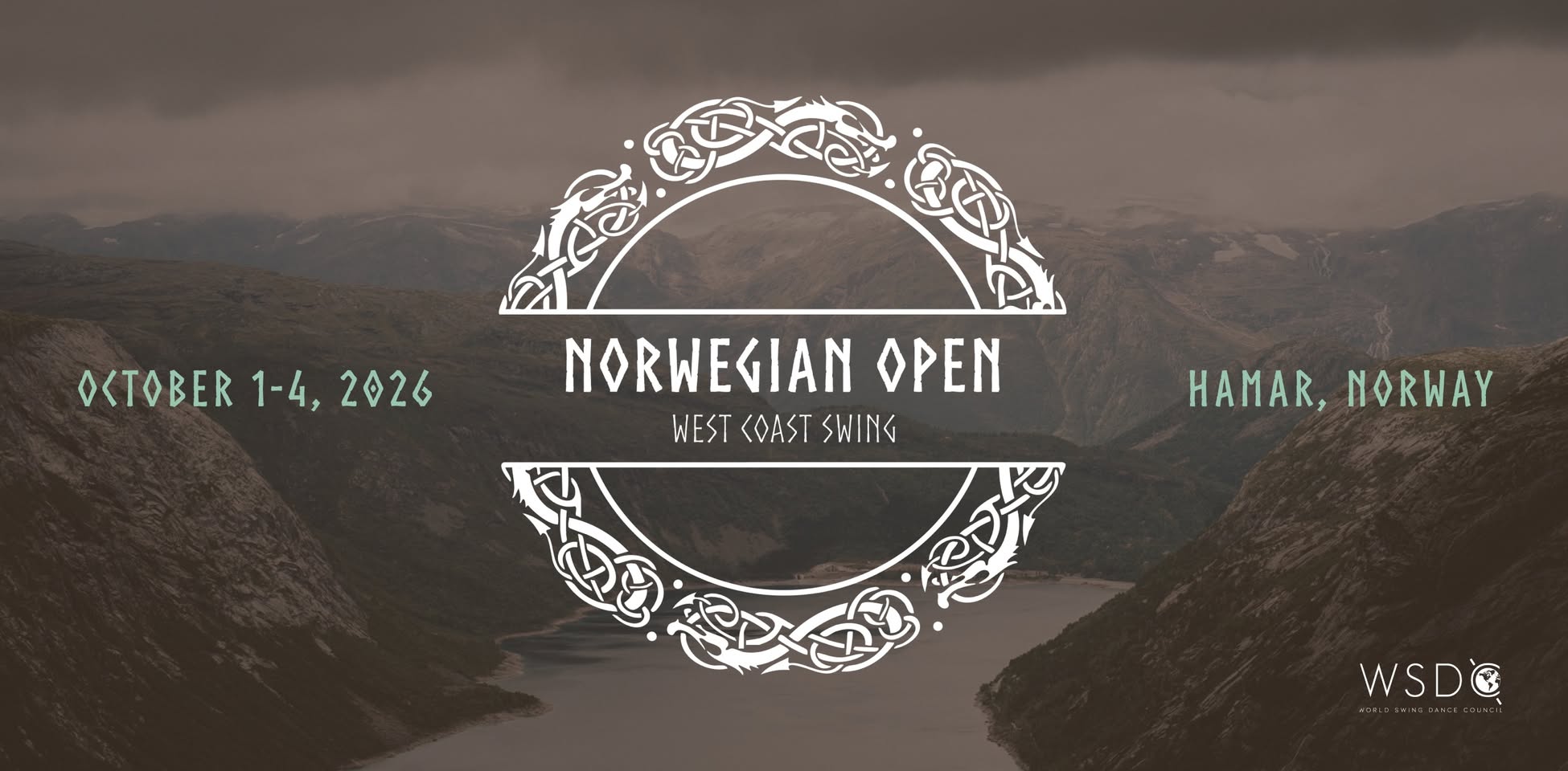 Norwegian Open WCS 2026 | WSDC Registry Event — THU 1 – SUN 4 OCT