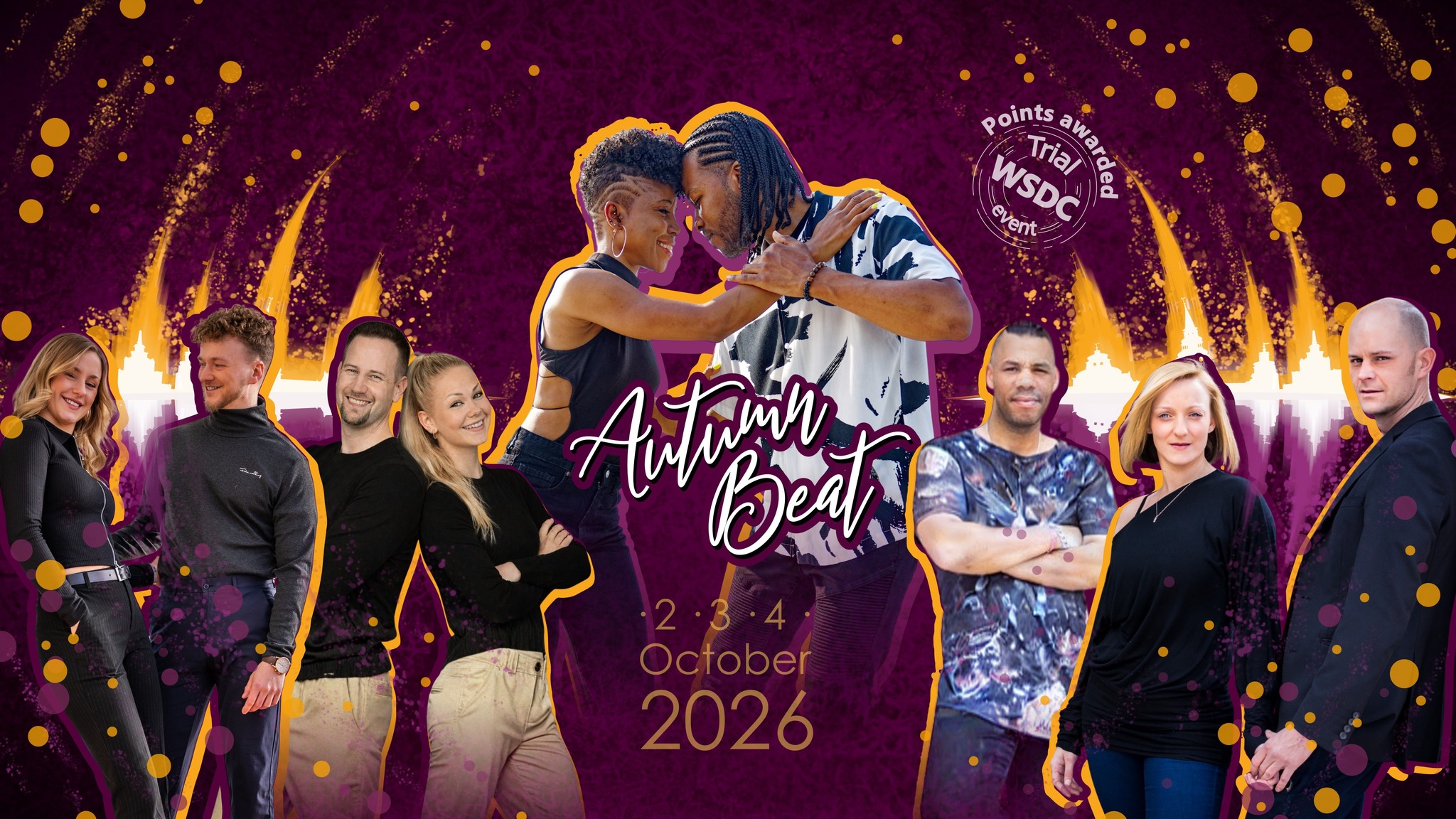 Autumn Beat (2026) - Lee & Fabienne Easton Intensive Weekend — FRI 2 – MON 5 OCT