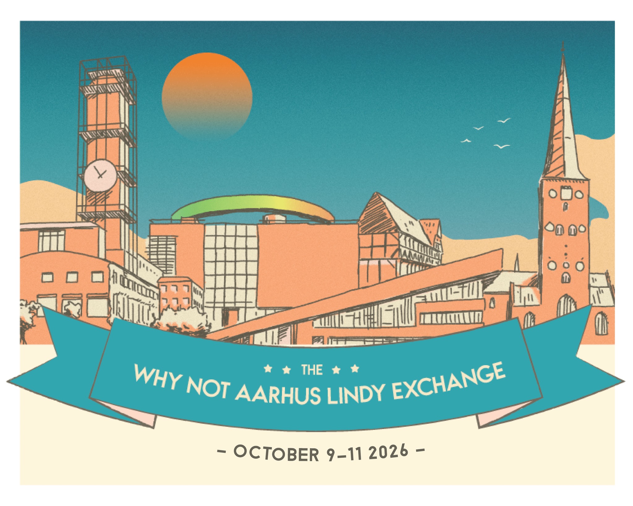 🪩🎺 Why Not Aarhus Lindy Exchange 2026 🎺🪩 — FRI 9 – SUN 11 OCT