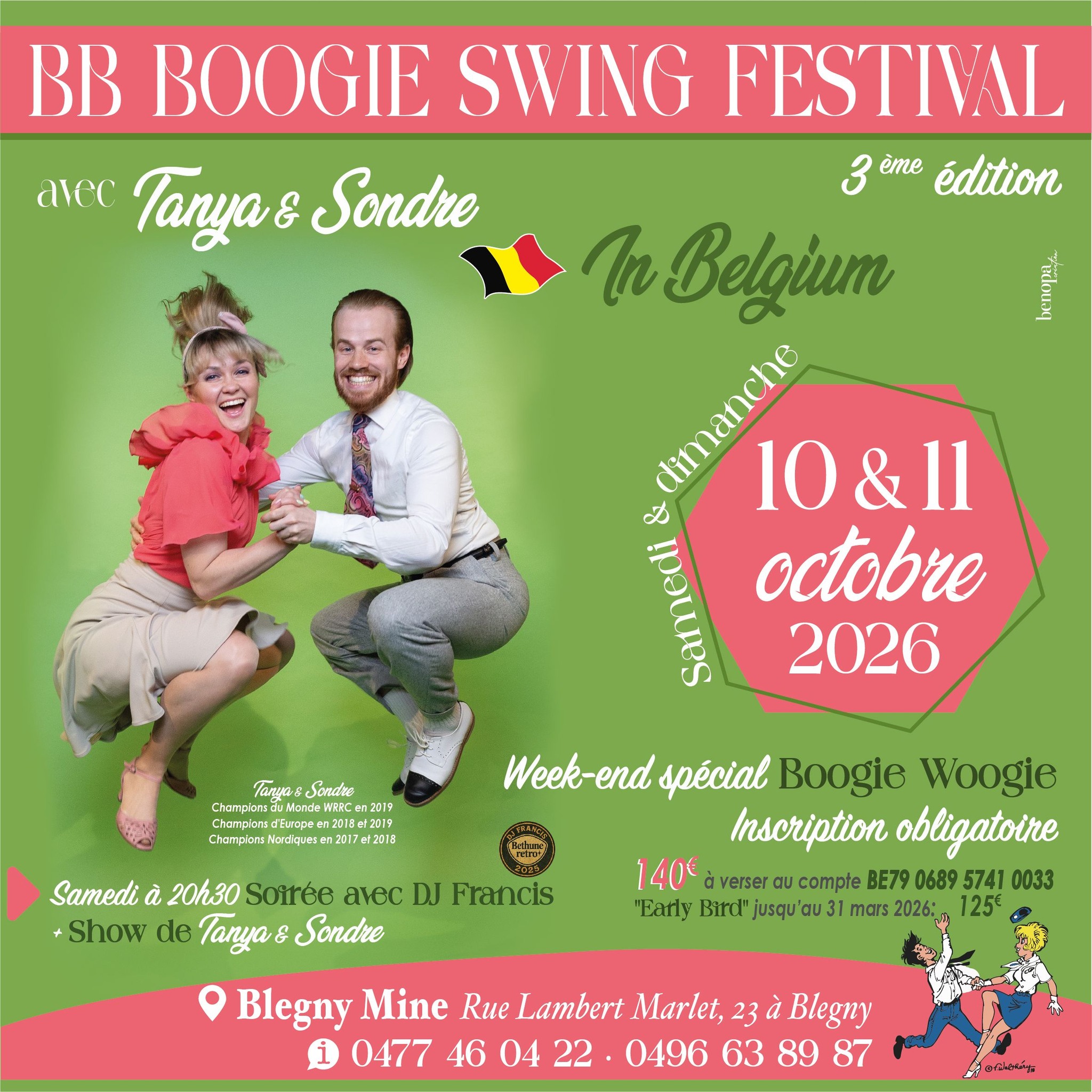 BB BOOGIE SWING FESTIVAL — SAT 10 – SUN 11 OCT