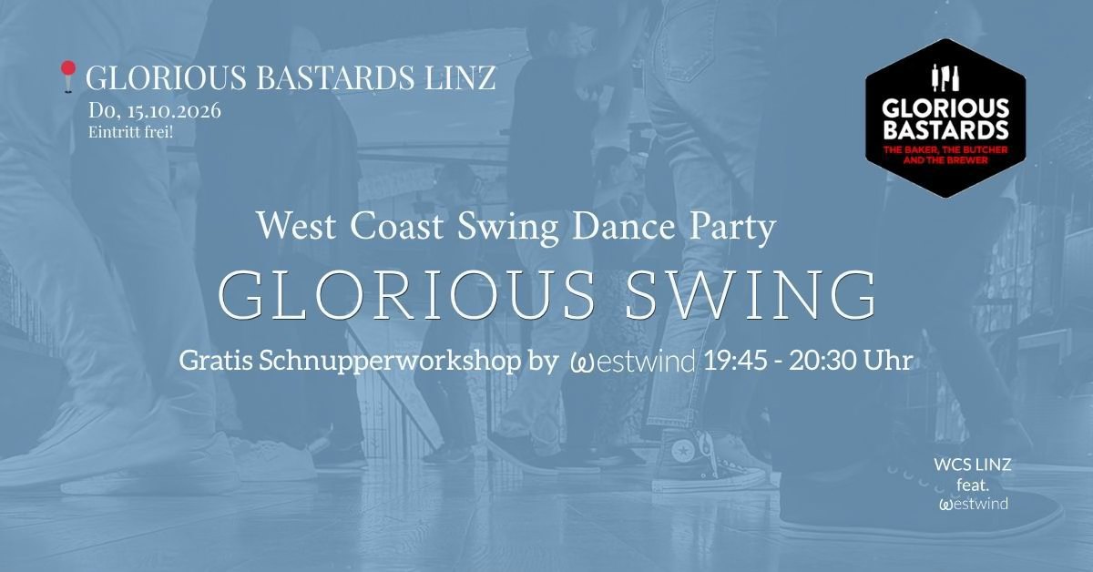 Glorious Swing — THU 15 OCT