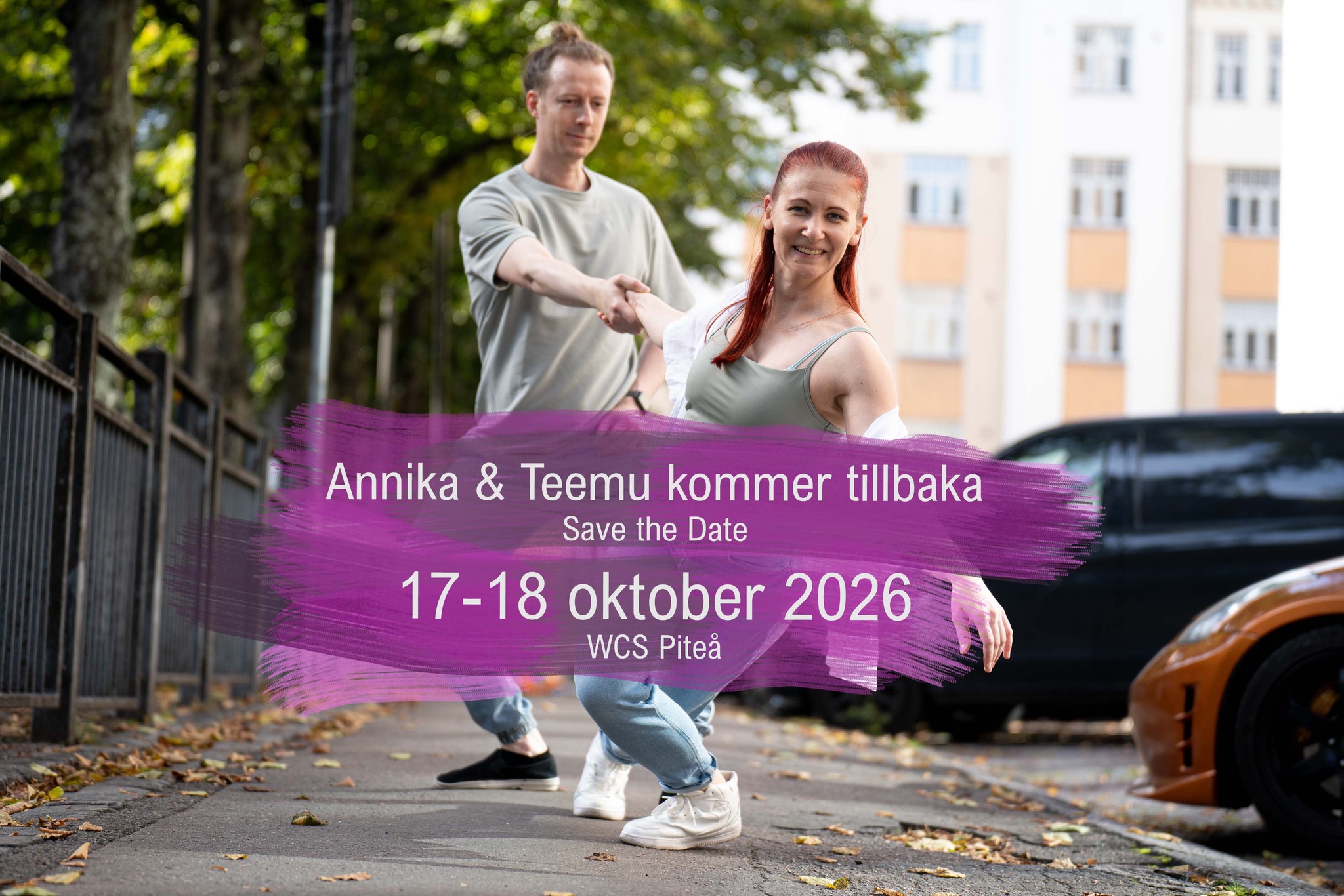 Workshophelg med Annika och Teemu 17-18 oktober 2026 — SAT 17 – SUN 18 OCT