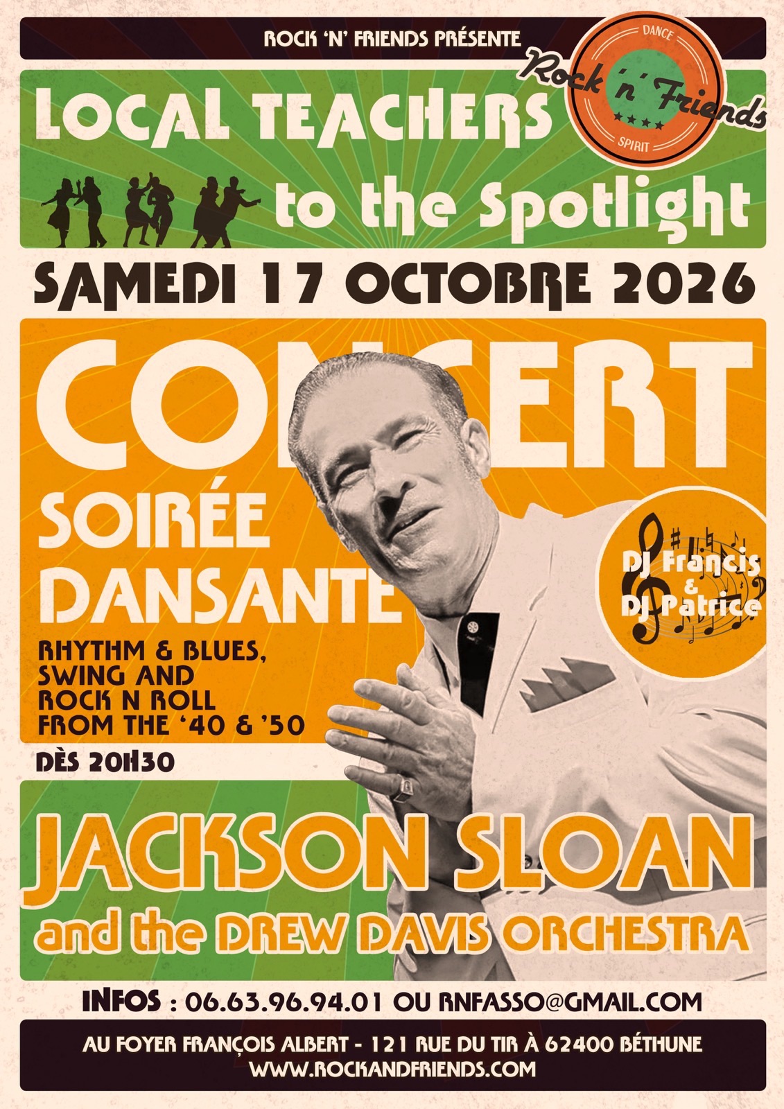 To the Spotlights — SAT 17 OCT