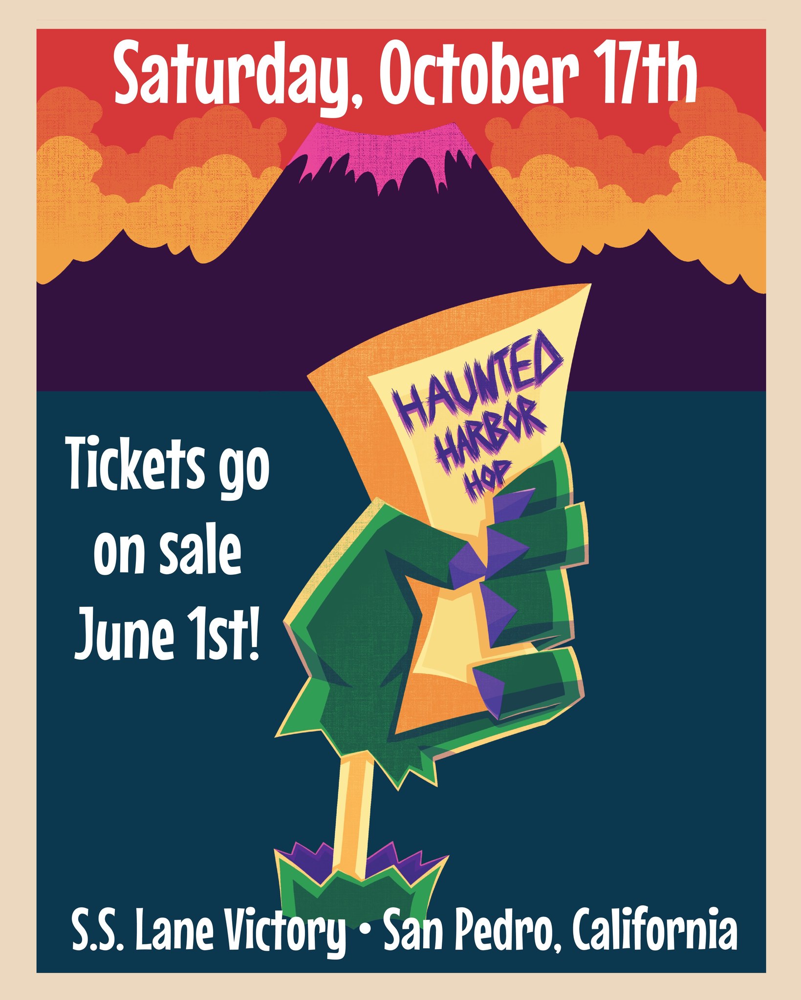 Haunted Harbor Hop Presents Destination: Zombie Island — SAT 17 – SUN 18 OCT