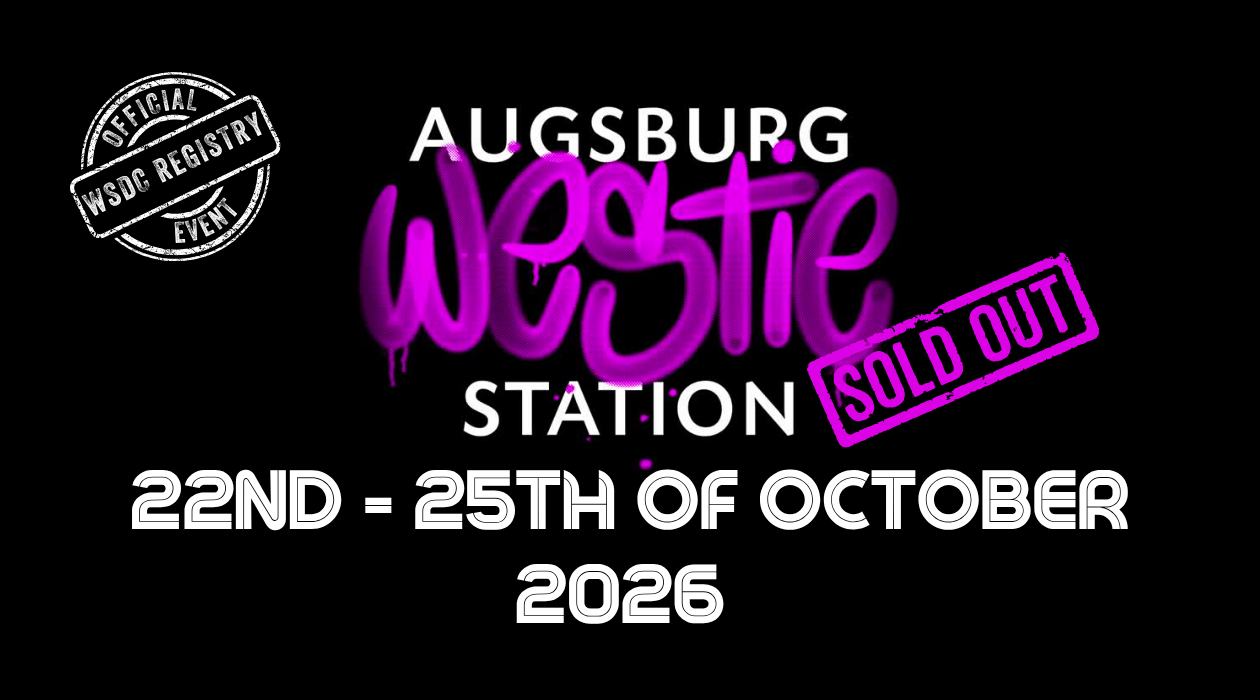AWS 2026 - Augsburg Westie Station - West Coast Swing Festival (WSDC Registry Event) — THU 22 – SUN 25 OCT