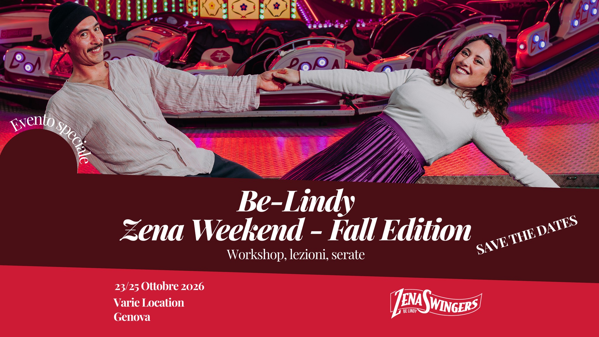 BeLindy Zena Weekend - Serate e workshop — FRI 23 – SUN 25 OCT