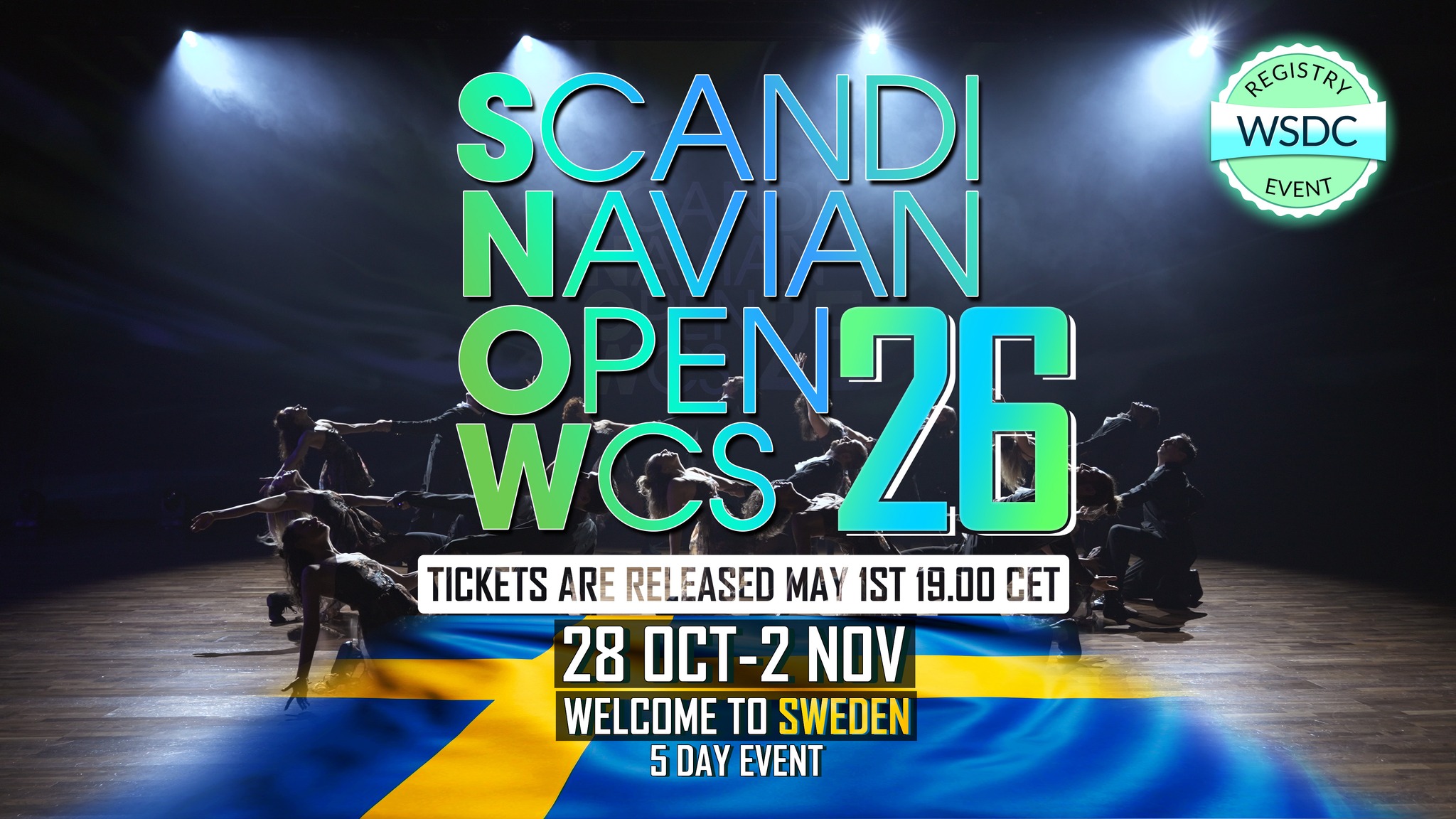Scandinavian Open WCS 2026 " SNOW" WSDC Registry Event — WED 28 OCT – MON 2 NOV