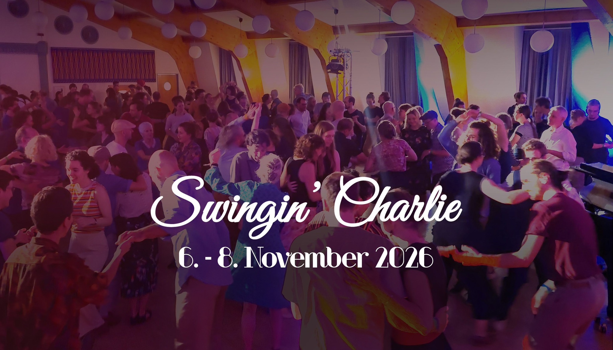 Swingin' Charlie 2026 — FRI 6 – SUN 8 NOV