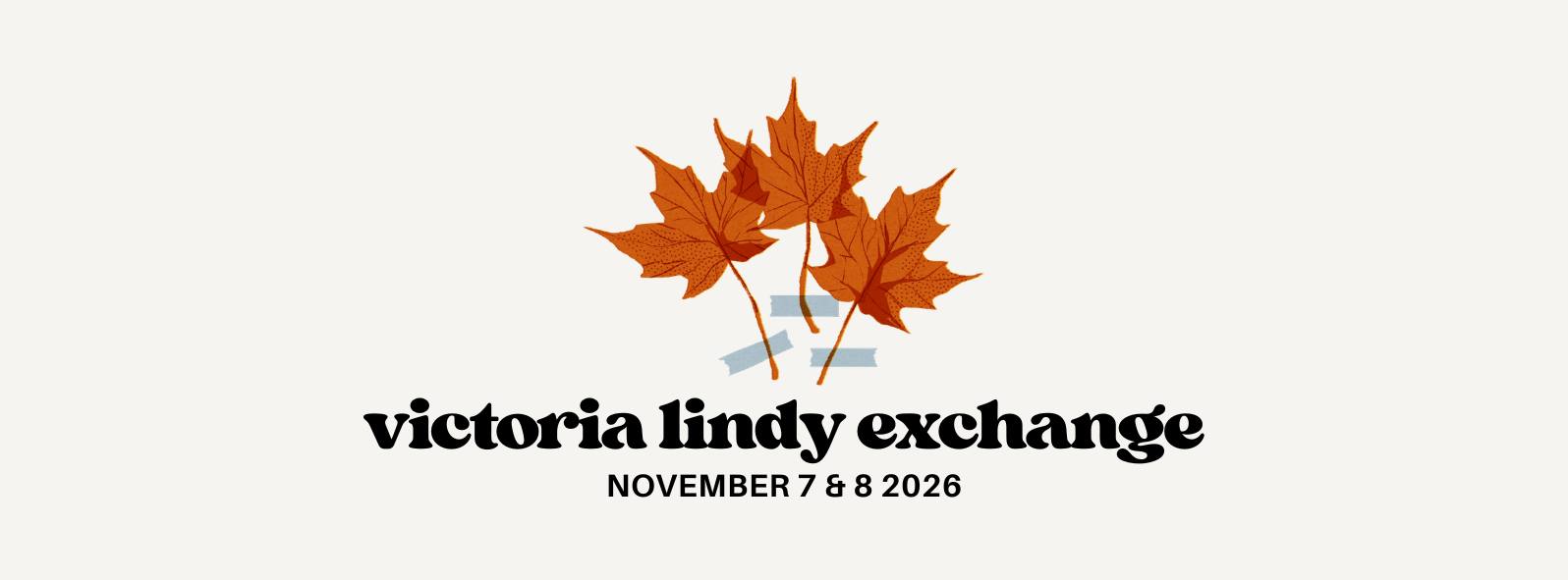 Victoria Lindy Exchange — SAT 7 – MON 9 NOV