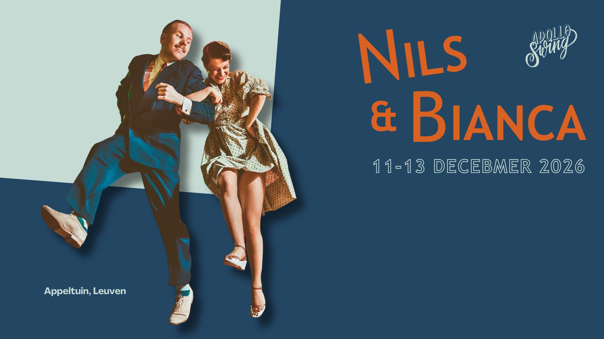 Nils & Bianca weekend in Leuven 11 - 13 December 2026 - Apollo Swing β FRI 11 β SUN 13 DEC