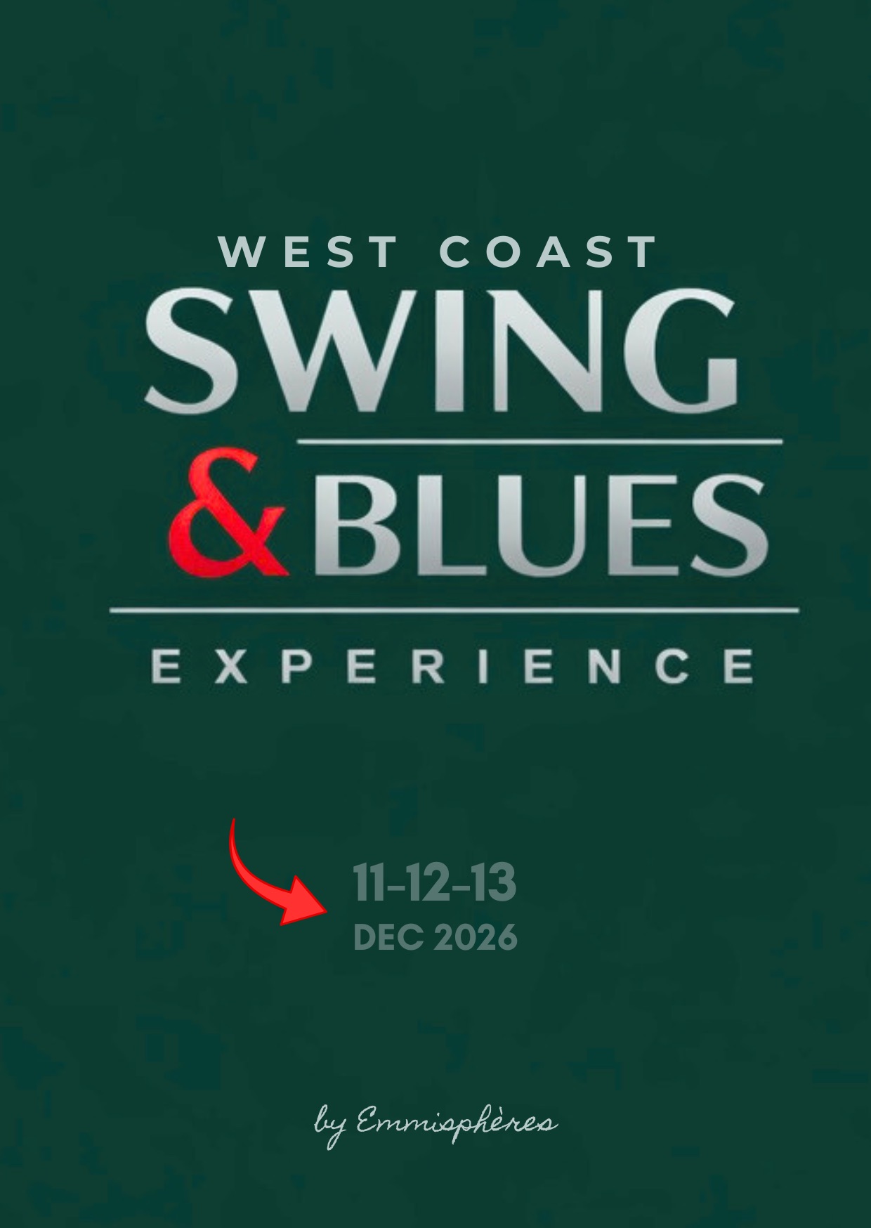 West Coast Swing & Blues Experience — FRI 11 – SUN 13 DEC