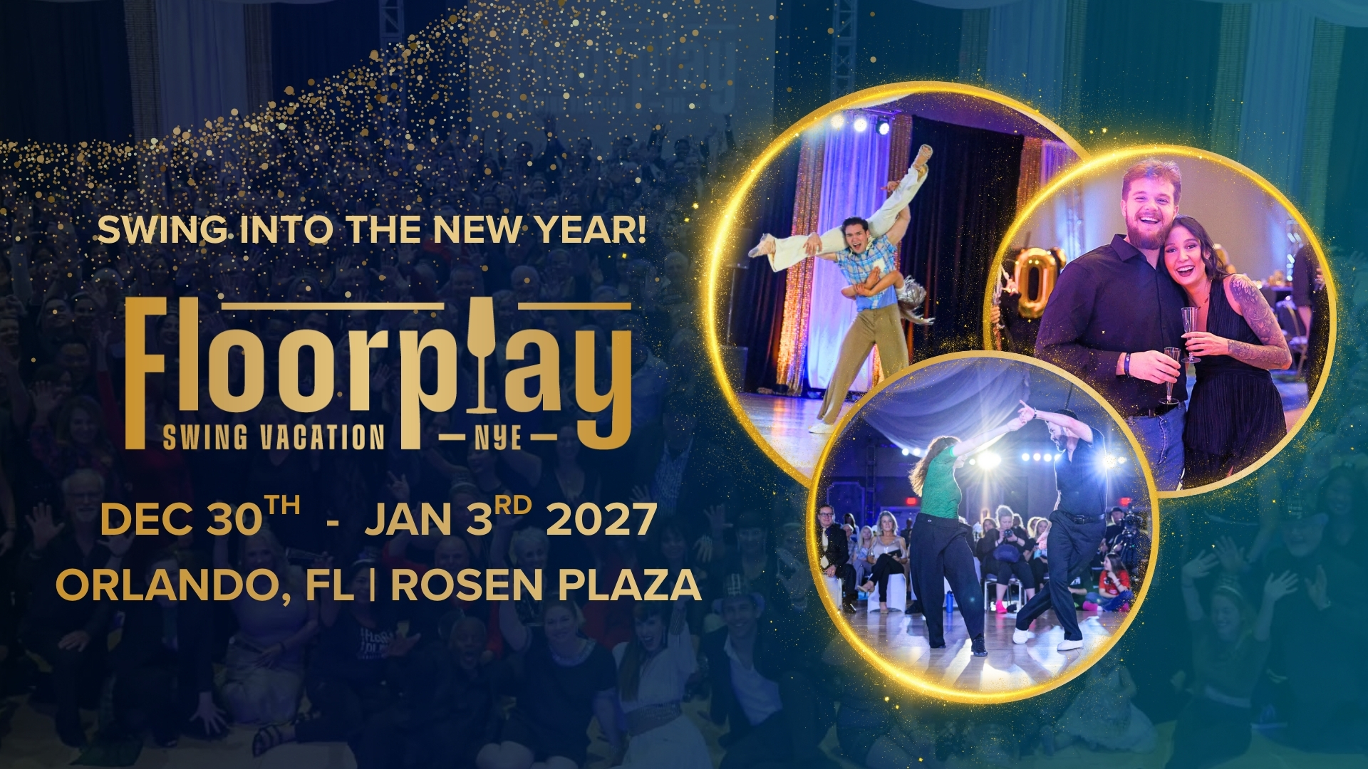 Floorplay Swing Vacation 2026 - 2027 — WED 30 DEC – SUN 3 JAN 2027