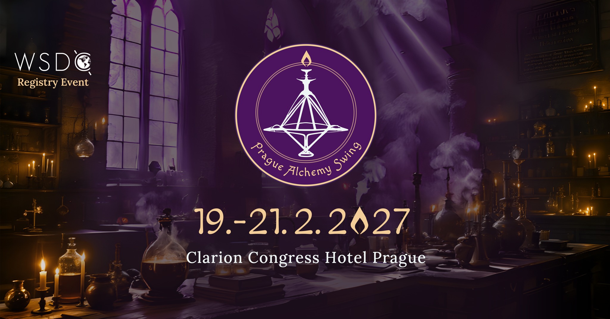 Prague Alchemy Swing 2027 - WSDC Registry Event — THU 18 – MON 22 FEB 2027