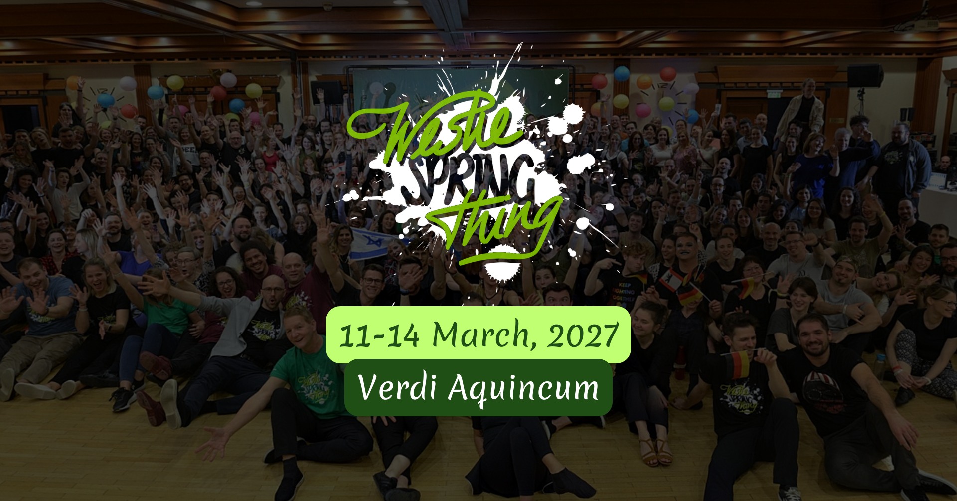 Westie Spring Thing 2027 (WSDC Registry Event) — THU 11 – MON 15 MAR 2027