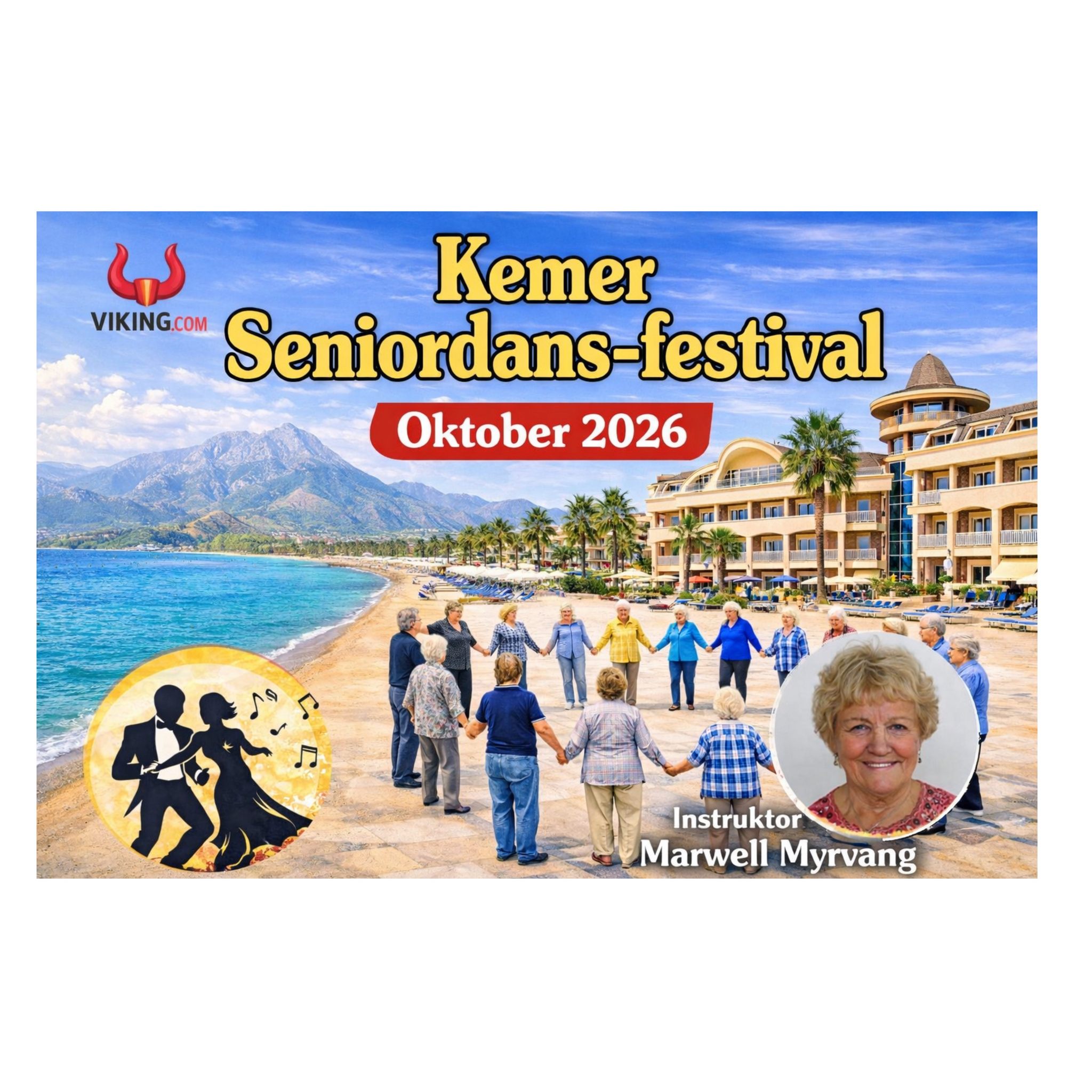 Kemer Seniordans-festival — SAT 17 – SAT 24 OCT