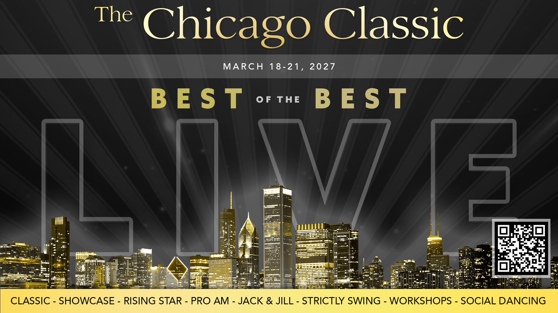The Chicago Classic 2027 — THU 18 – SUN 21 MAR 2027