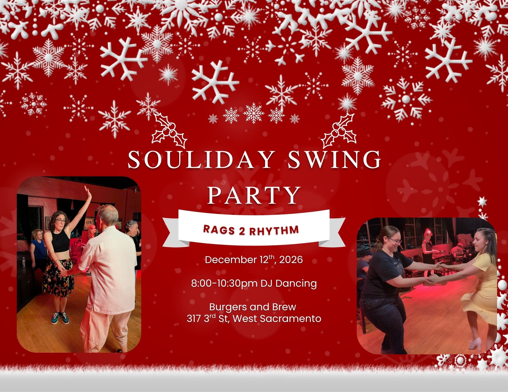 Souliday Swing Party — SUN 13 DEC