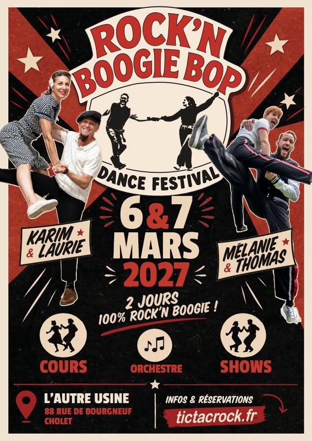 Rock’n Boogie Bop — SAT 6 – SUN 7 MAR 2027