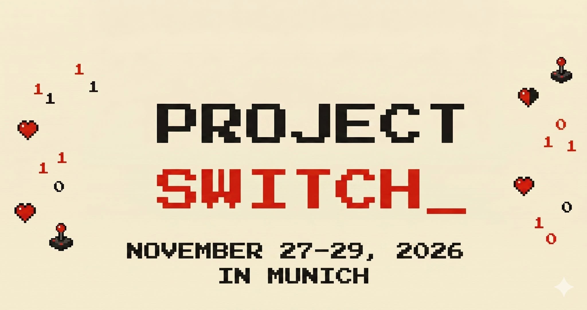 Project Switch - The WCS Switch Event in Munich — FRI 27 – SUN 29 NOV