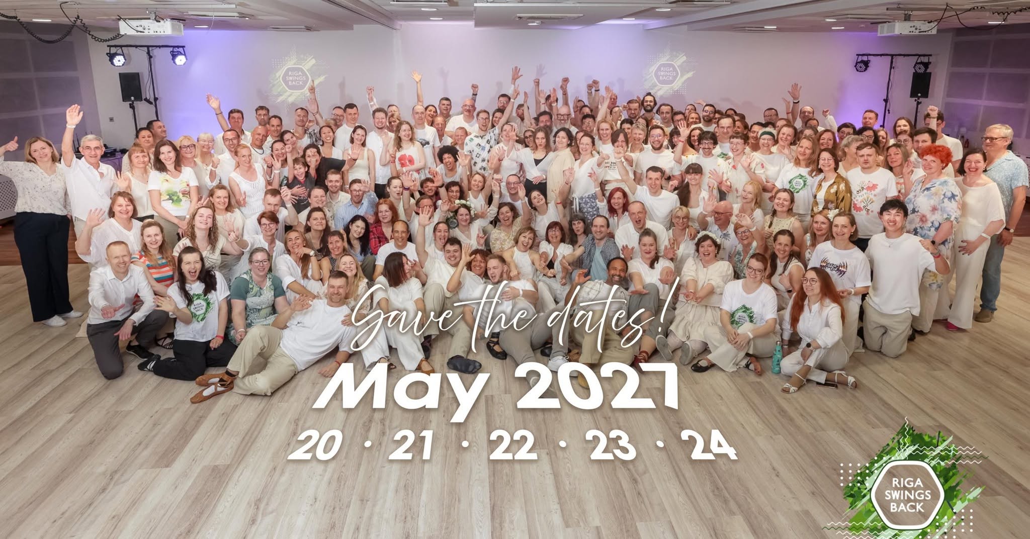 Riga Swing Back 2027 — THU 20 – MON 24 MAY 2027