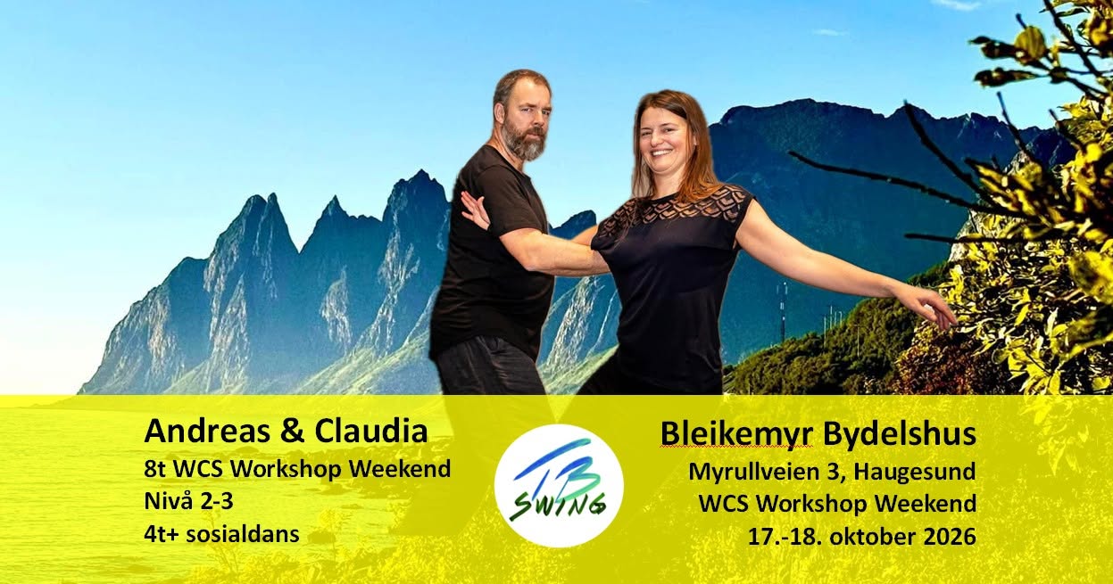 WCS Workshop weekend, Haugesund — SAT 17 – SUN 18 OCT