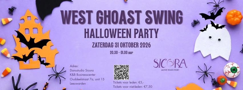 West Ghoast Swing Halloween party — SAT 31 OCT – SUN 1 NOV