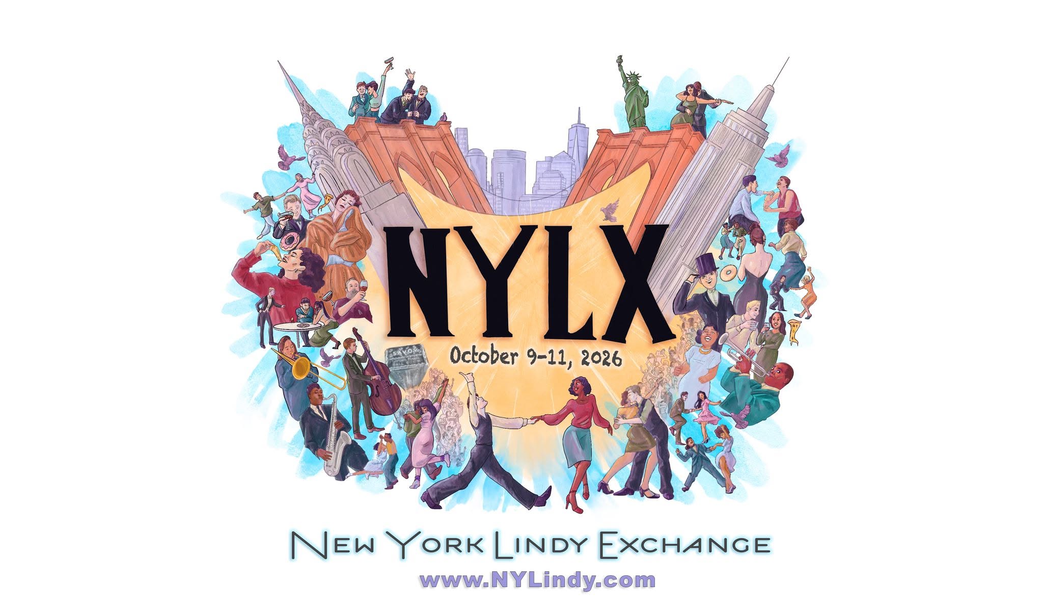 NYLX 2026: New York Lindy Exchange (Oct 9-11th) — FRI 9 – MON 12 OCT