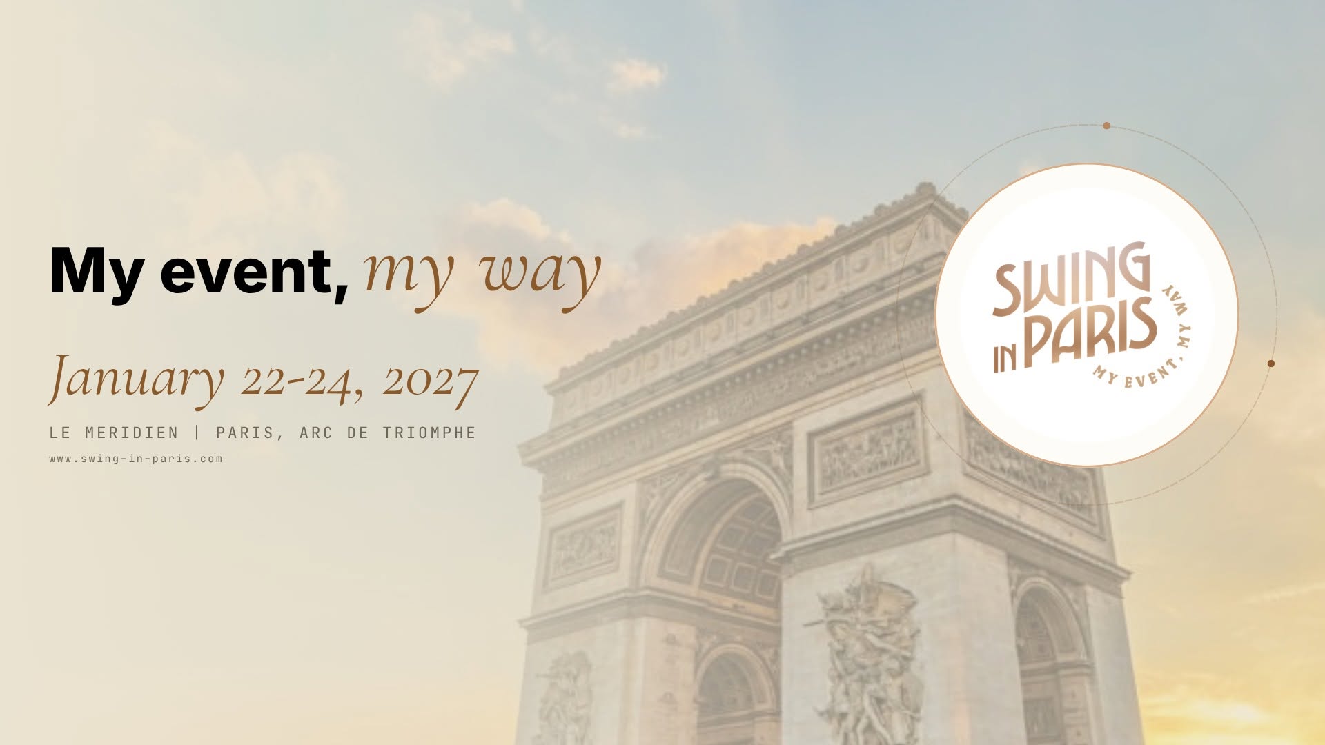 Swing in Paris 2027 (WSDC event)  — FRI 22 – MON 25 JAN 2027