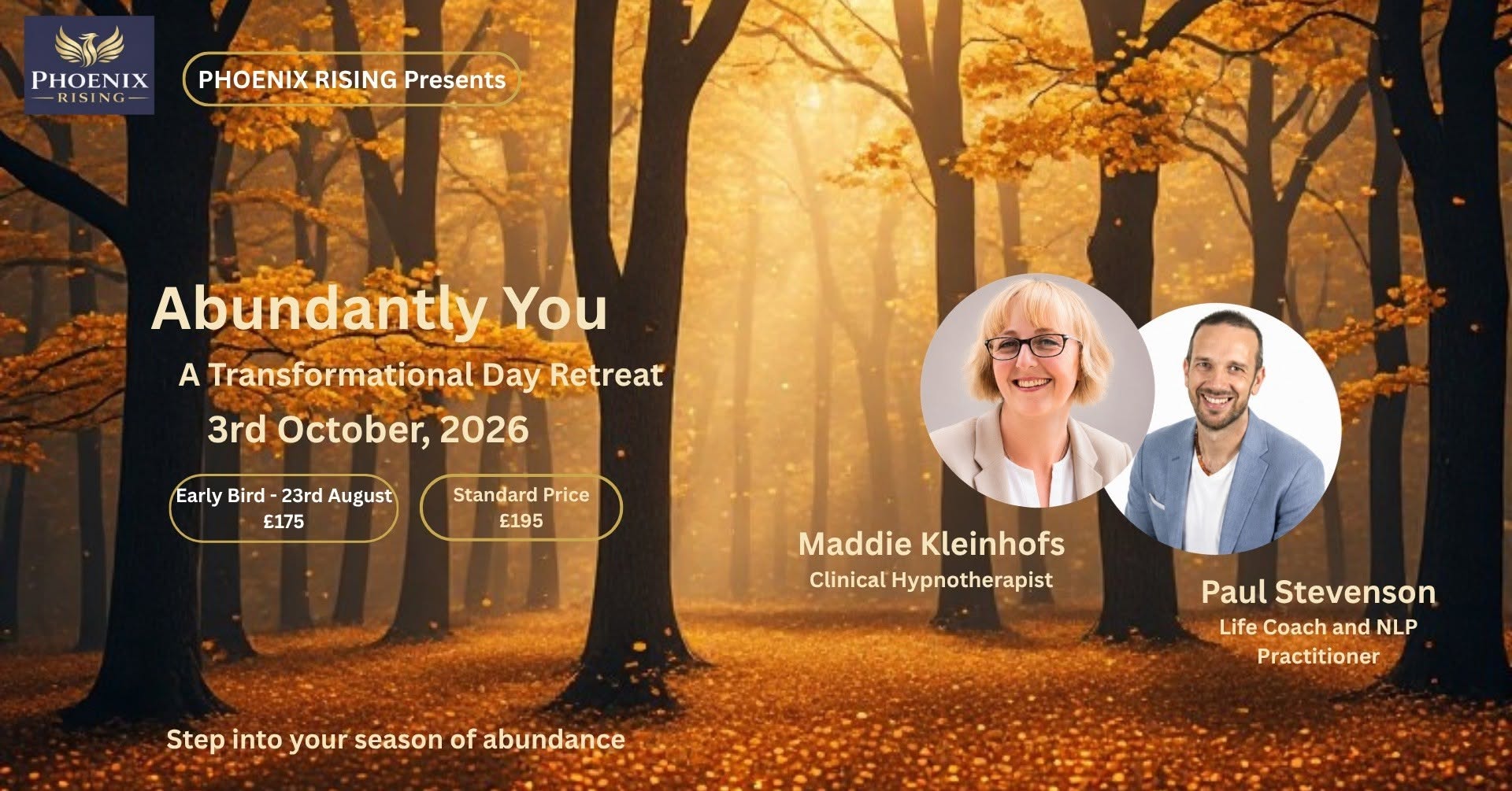 π Abundantly You β Phoenix Rising Retreat β SAT 3 OCT