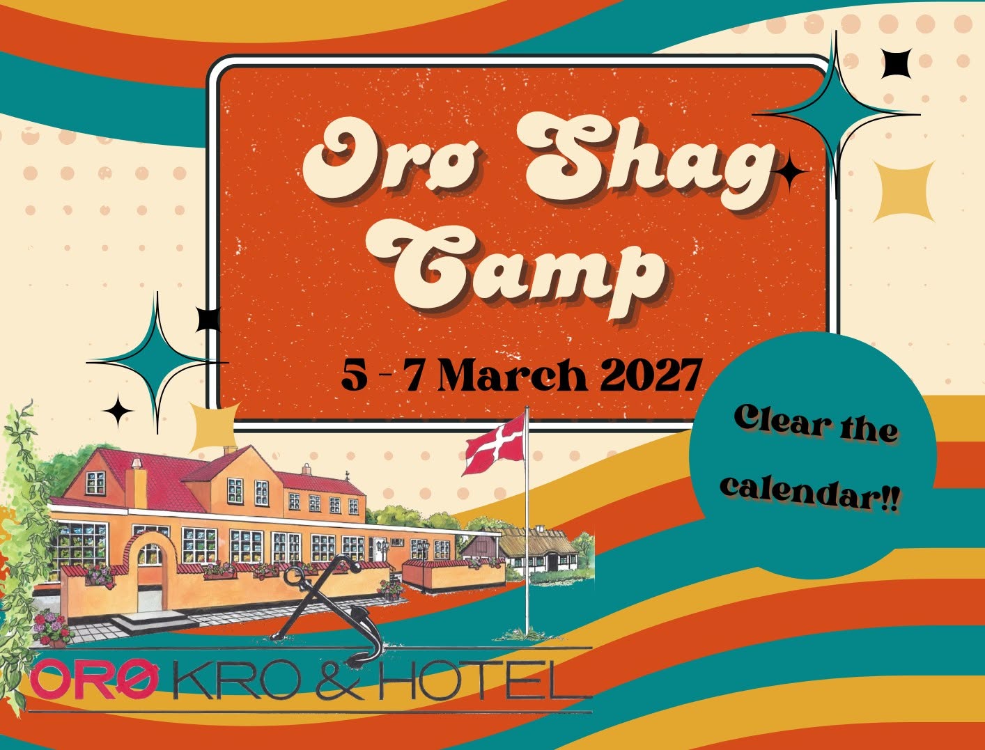 Orø Shag Camp 2027 — FRI 5 – SUN 7 MAR 2027