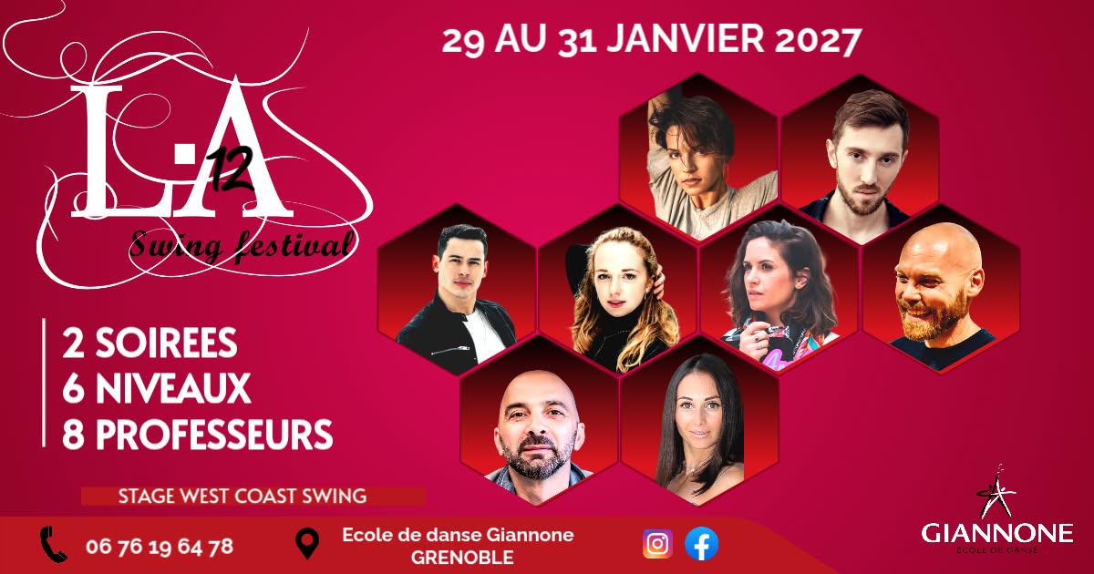 LA SWING FESTIVAL 12 — FRI 29 – SUN 31 JAN 2027