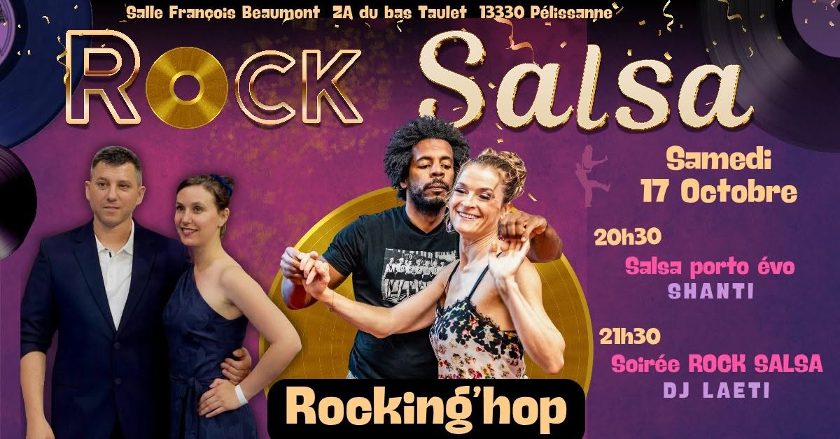 Soirée Rock-Salsa samedi 17 octobre — SAT 17 OCT