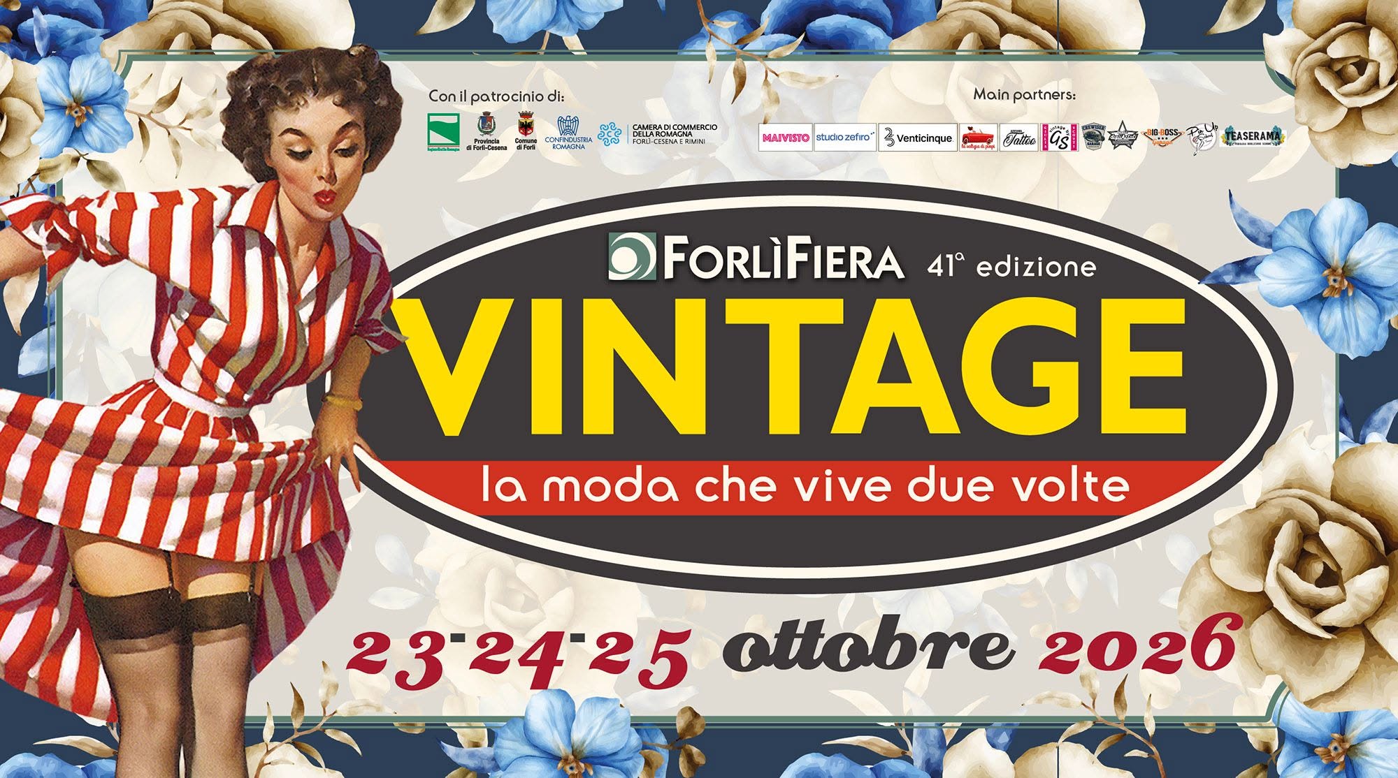 Vintage la Moda che vive due volte 41° edizione 23-25 Ottobre — FRI 23 – SUN 25 OCT