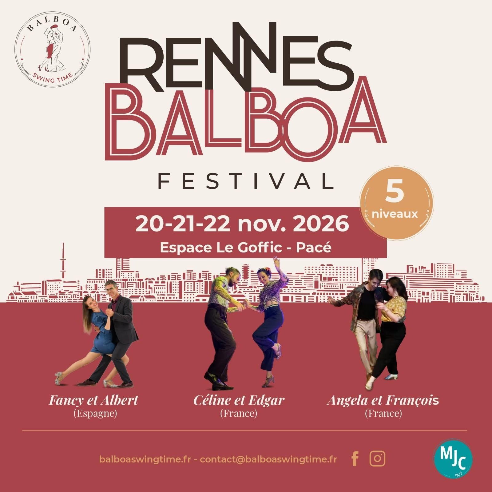 Rennes Balboa Festival — FRI 20 – SUN 22 NOV