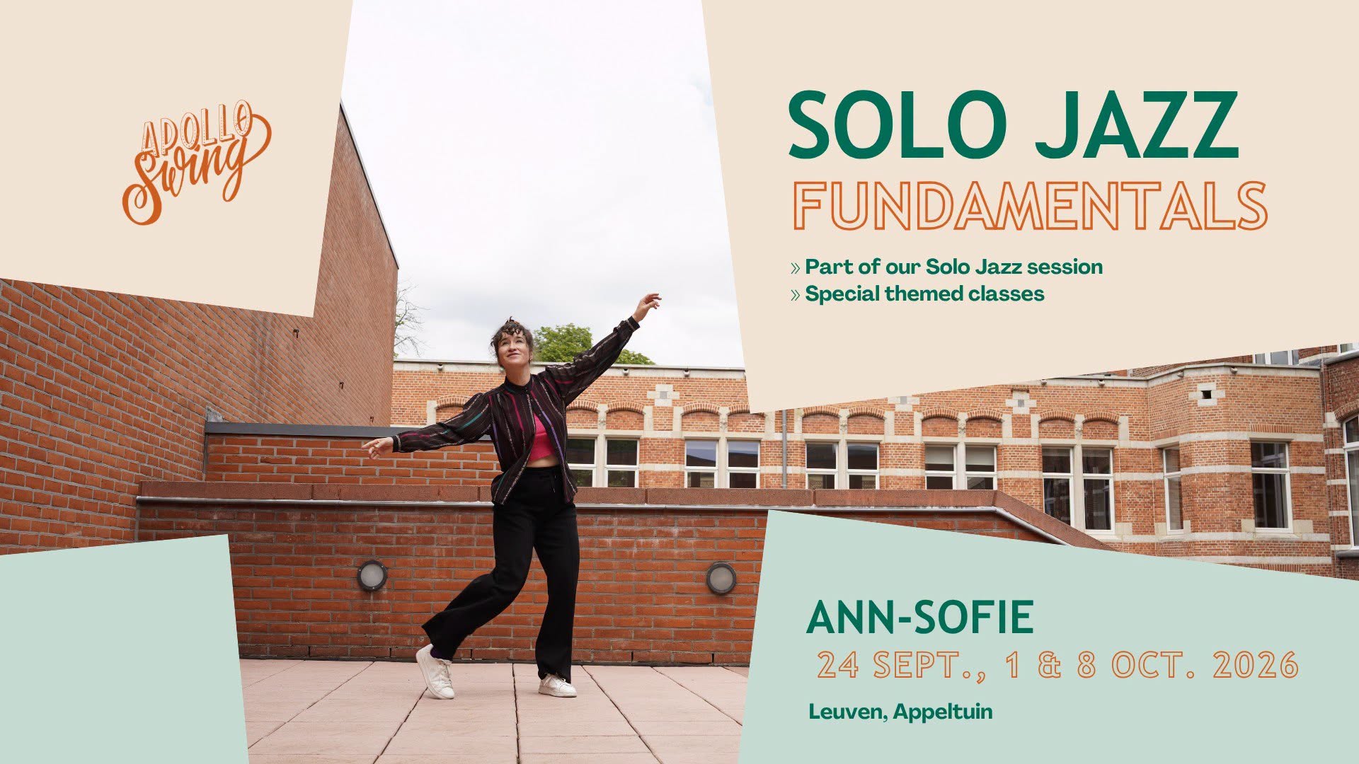 Solo Jazz - Fundamentals with Ann-Sofie in Leuven — THU 24 SEP – THU 8 OCT