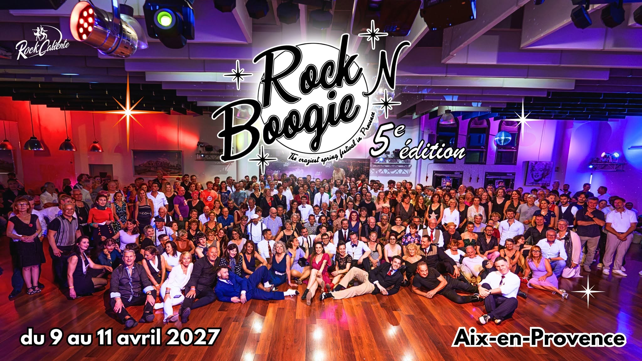 Rock’N’Boogie 2027 | Festival Rock · Boogie · Swing à Aix-en-Provence — FRI 9 – SUN 11 APR 2027