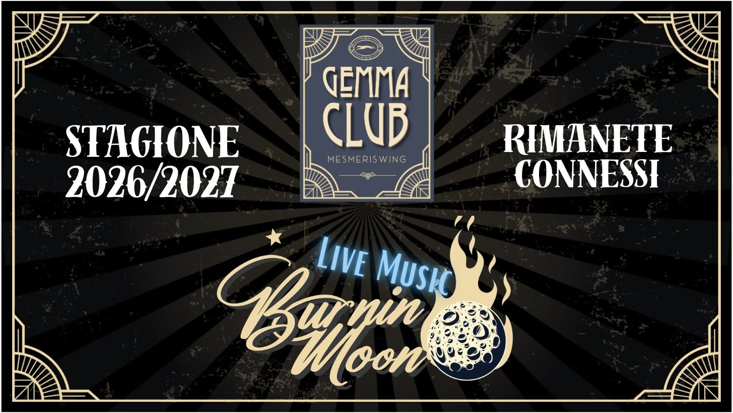 GEMMA CLUB - STAGIONE 26/27 - SAVE THE DATE — SAT 28 NOV
