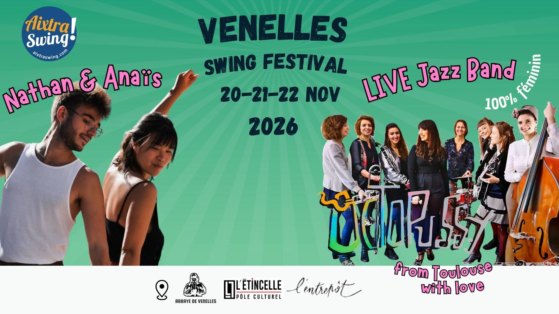 Venelles Swing Festival — FRI 20 – SUN 22 NOV