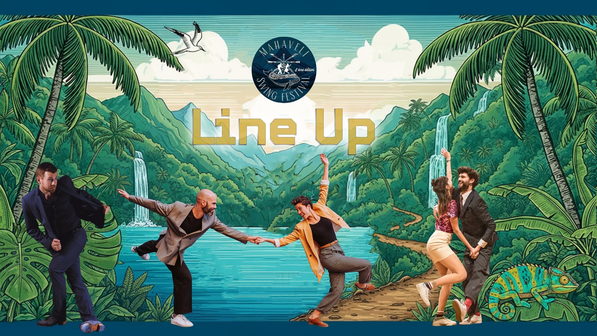 Mahaveli Swing Festival 4° édition | Lindy Hop - Solo Jazz & Claquettes | La Réunion — THU 26 – SUN 29 NOV