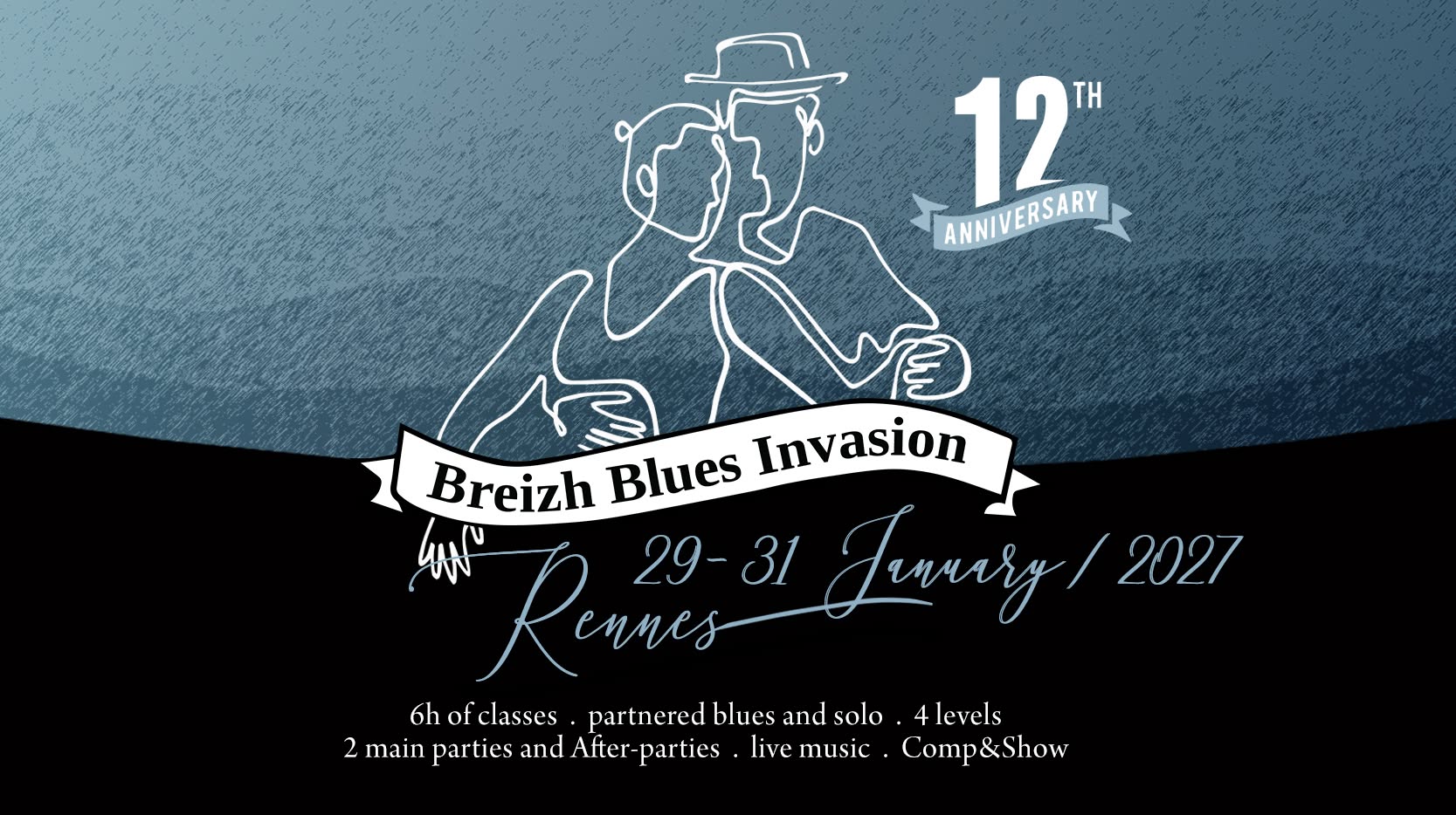 Breizh Blues Invasion #12, 2027 — FRI 29 – SUN 31 JAN 2027