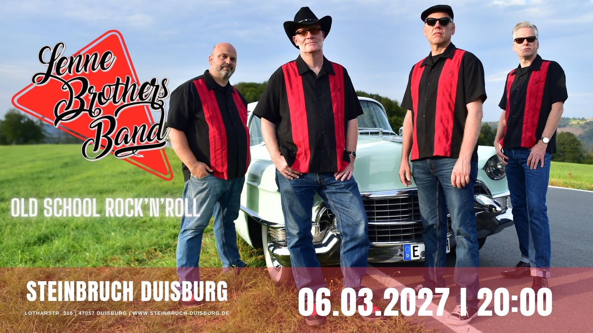 LenneBrothers Band - Old School Rock'n'Roll — SAT 6 MAR 2027