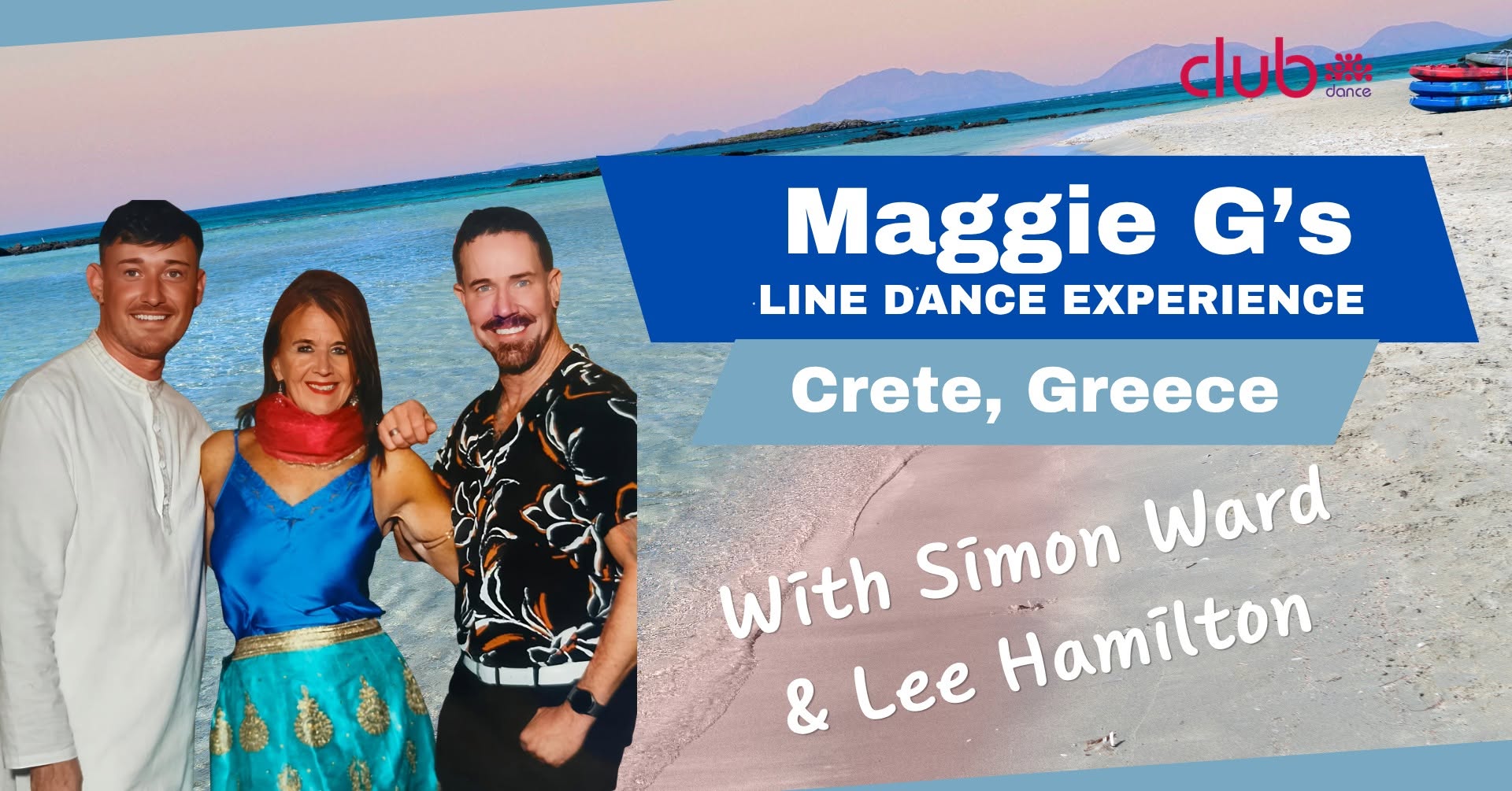 Line Dance Holiday in Crete — SAT 24 APR – SAT 1 MAY 2027