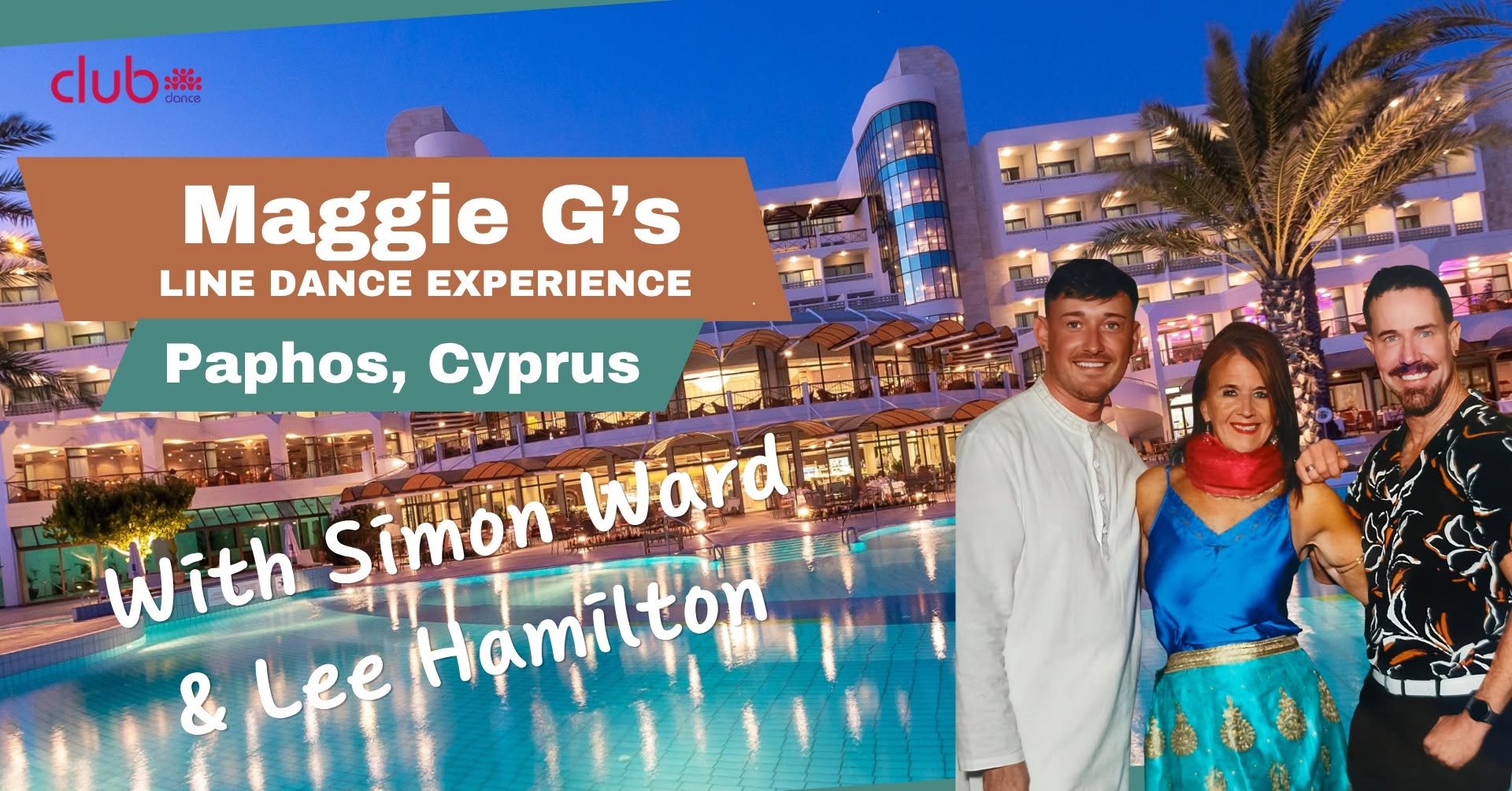 Line Dance in Paphos Holiday — SAT 1 – SAT 8 MAY 2027