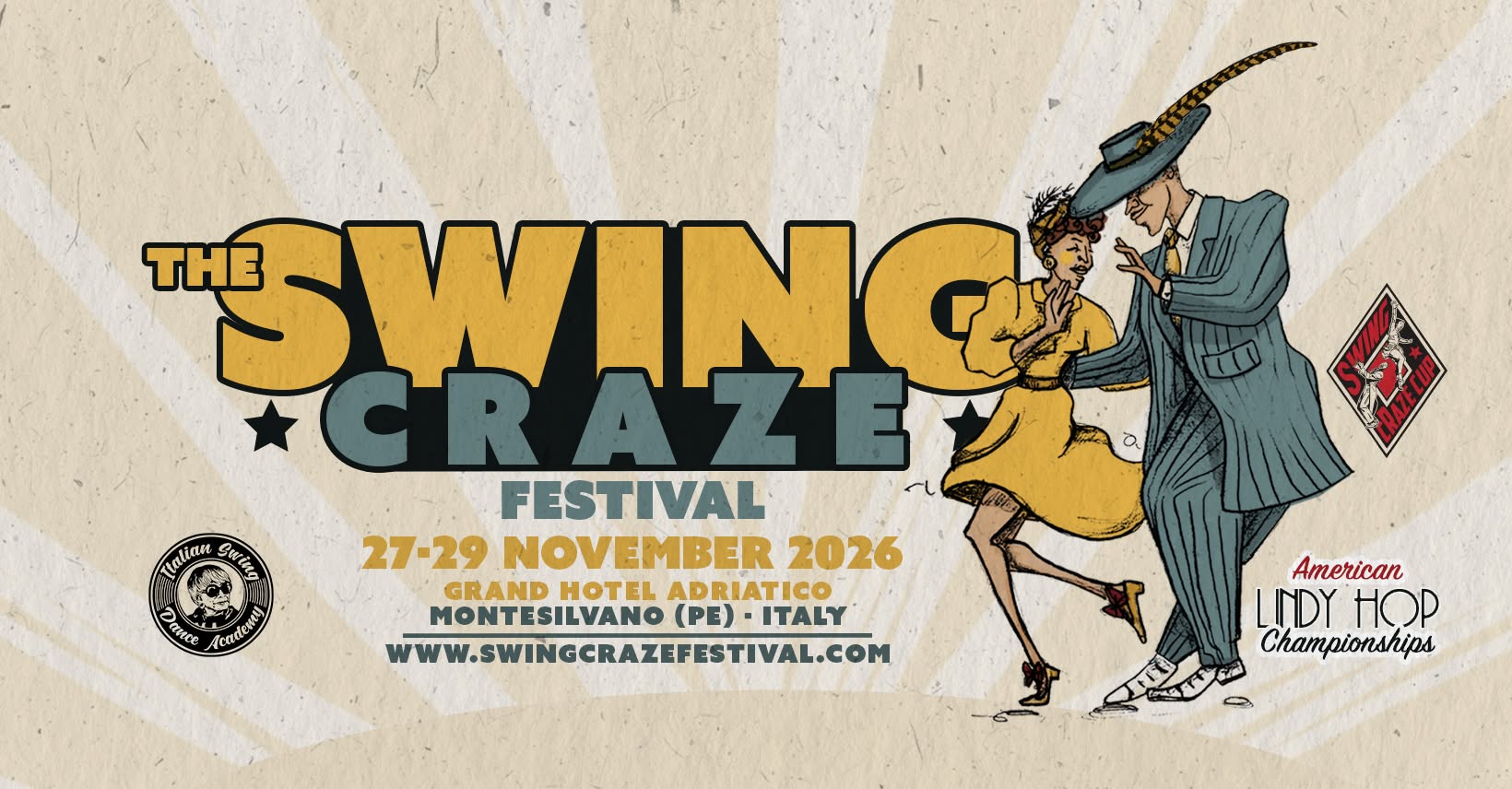 SWING CRAZE Festival — FRI 27 – SUN 29 NOV