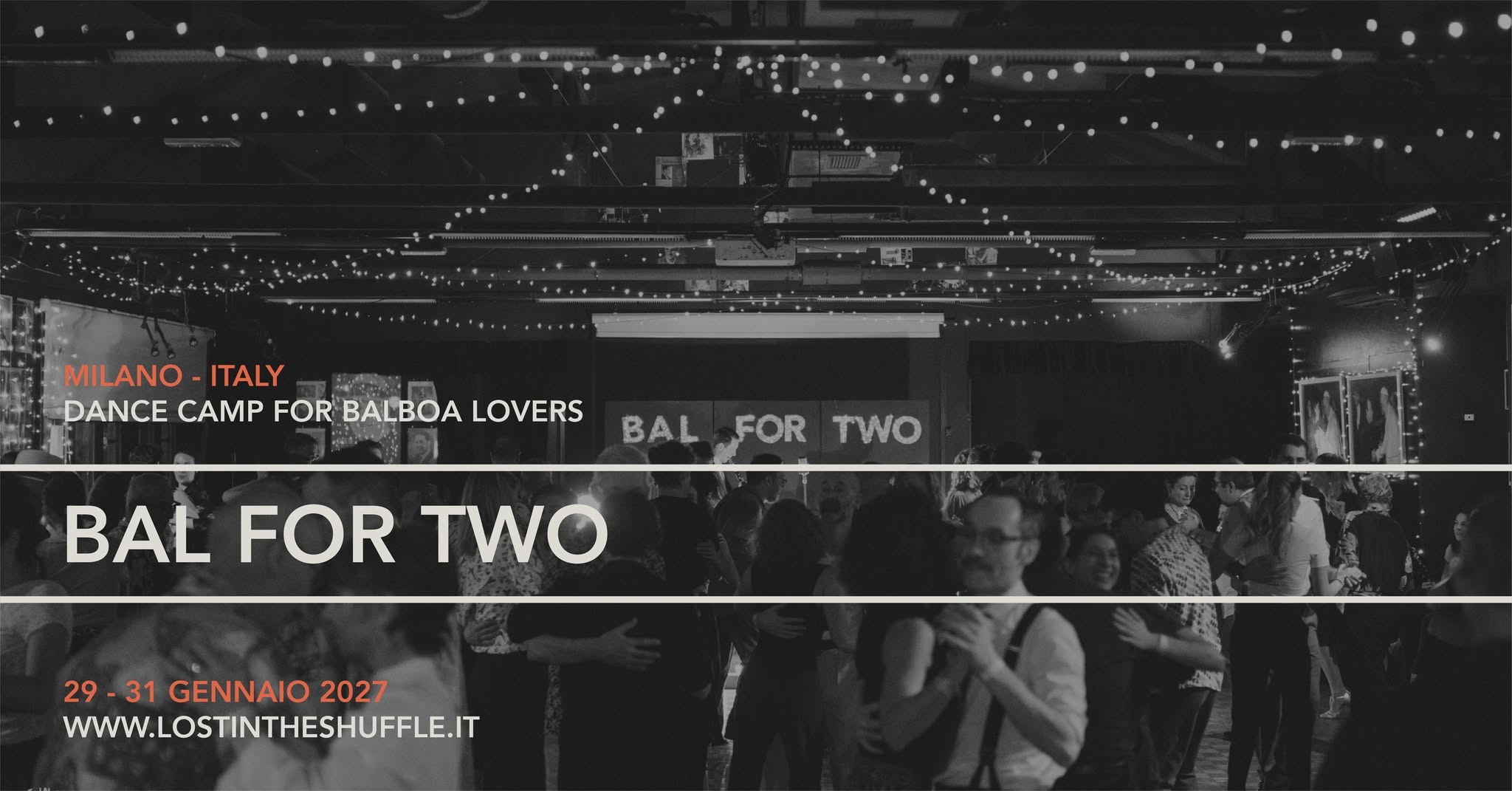 Bal For Two 2027 — FRI 29 – SUN 31 JAN 2027
