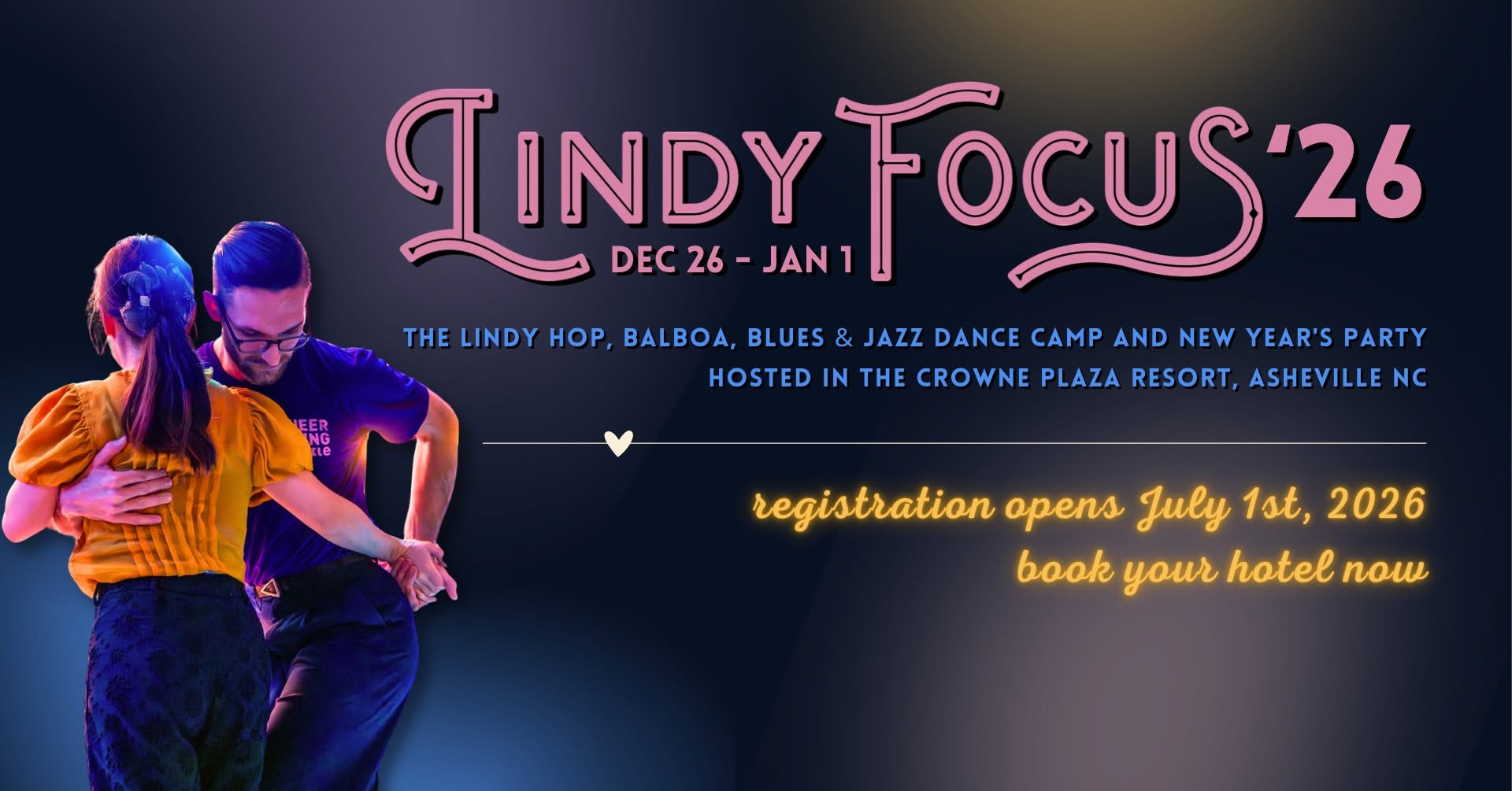 Lindy Focus '26 — SAT 26 DEC
