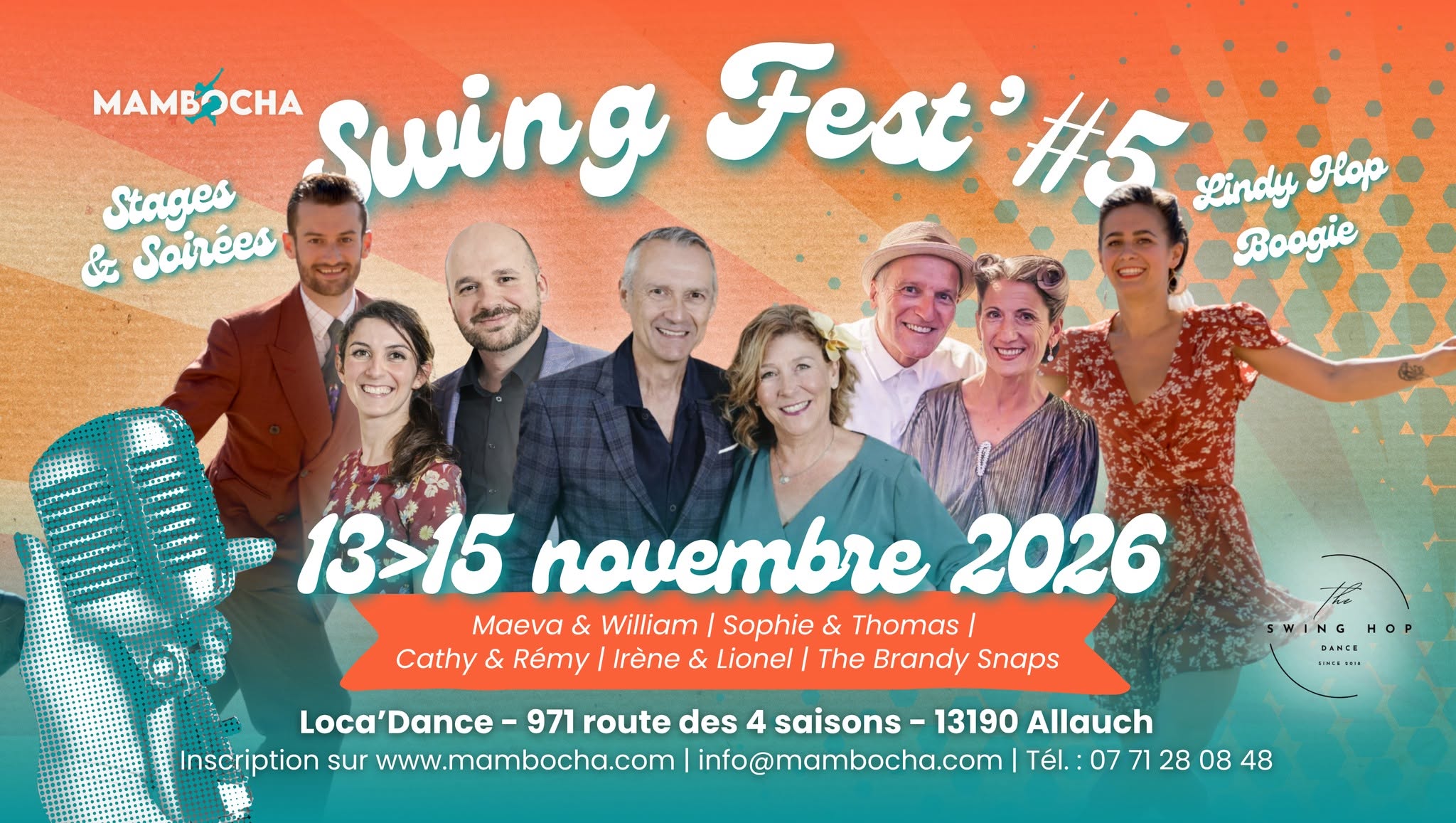 Swing Fest #5 - Festival de Lindy et Boogie — FRI 13 – SUN 15 NOV