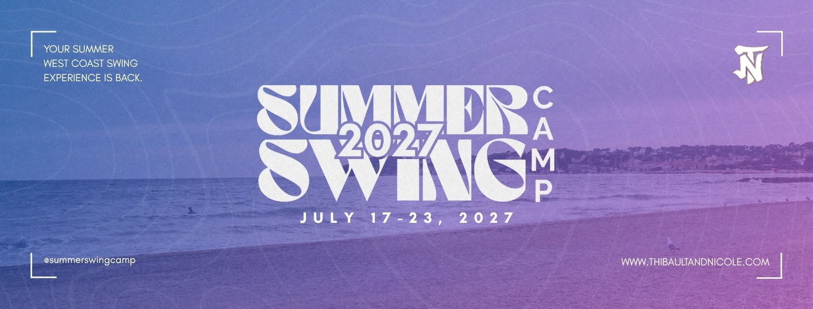 Summer Swing Camp 2027 — SAT 17 – WED 21 JUL 2027